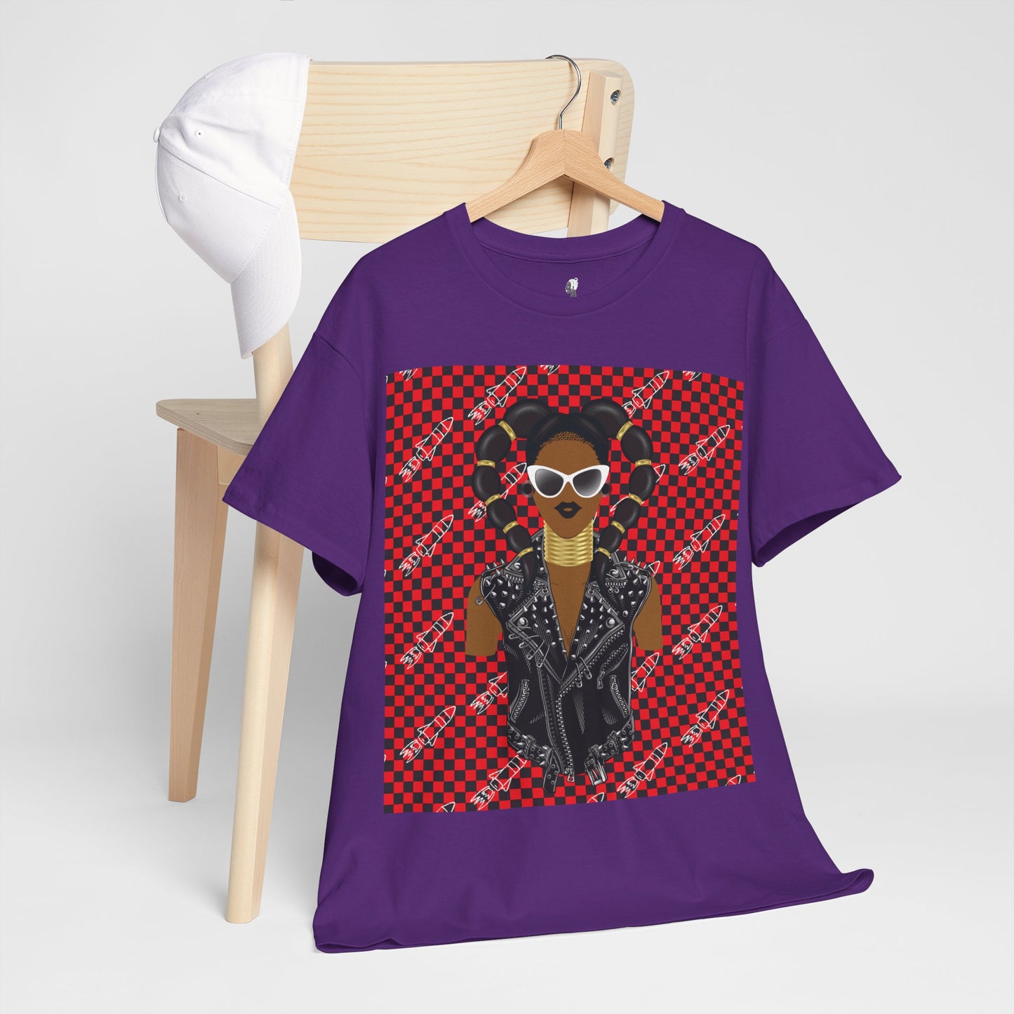 Horn Lady Rockette Unisex Heavy Cotton Tee