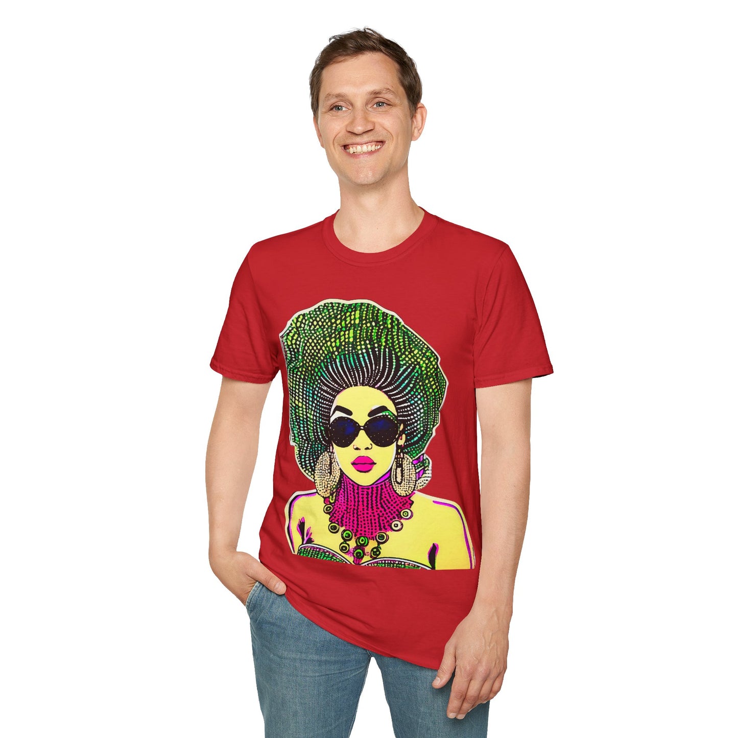Madame Headtie(Color) - Unisex Softstyle T-Shirt
