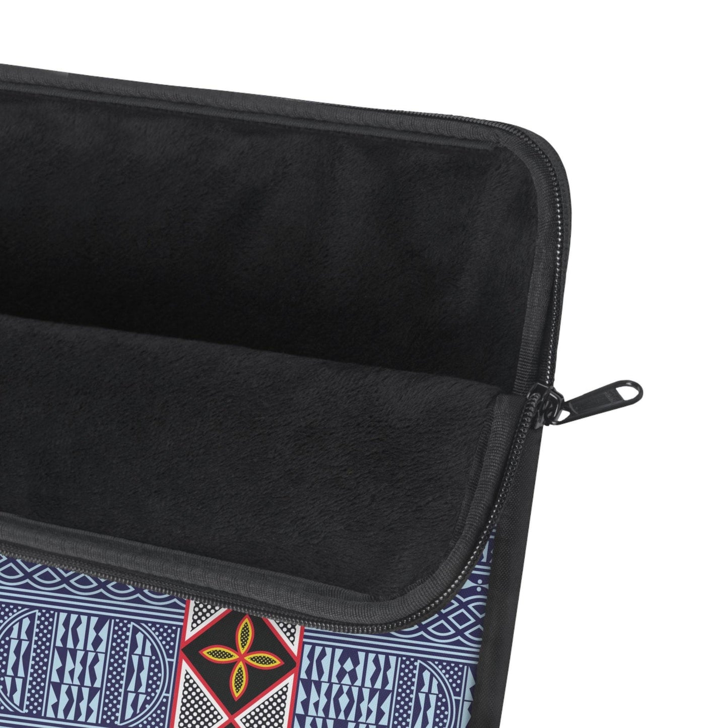 Ndop/Toghu Mixed African Laptop Sleeve: Two Sided Polyester Fabric