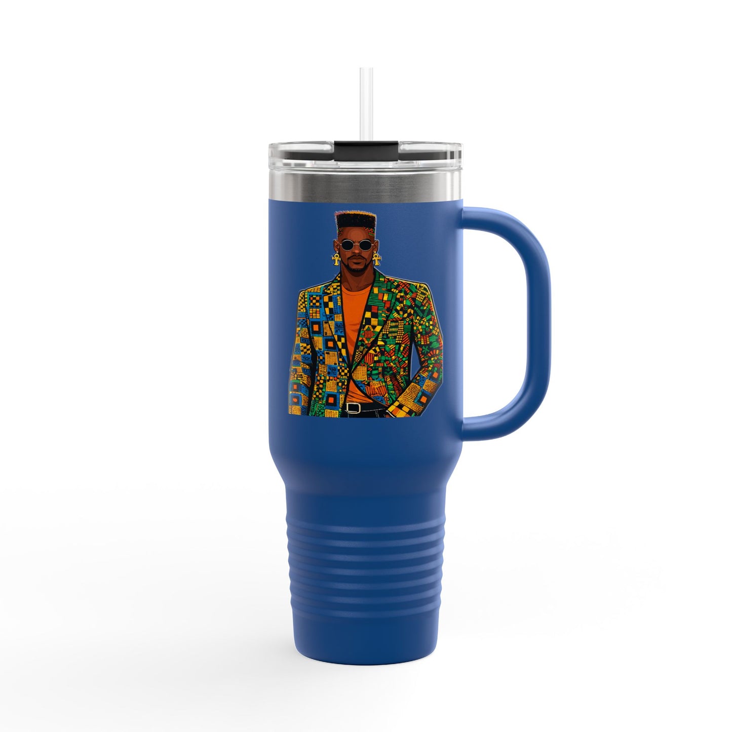 Hustler ever Sleeps Personalized Insulated Travel Mug, 40oz, Stylish Travel Companion, Premium Coffee Mug, Gifts for Him