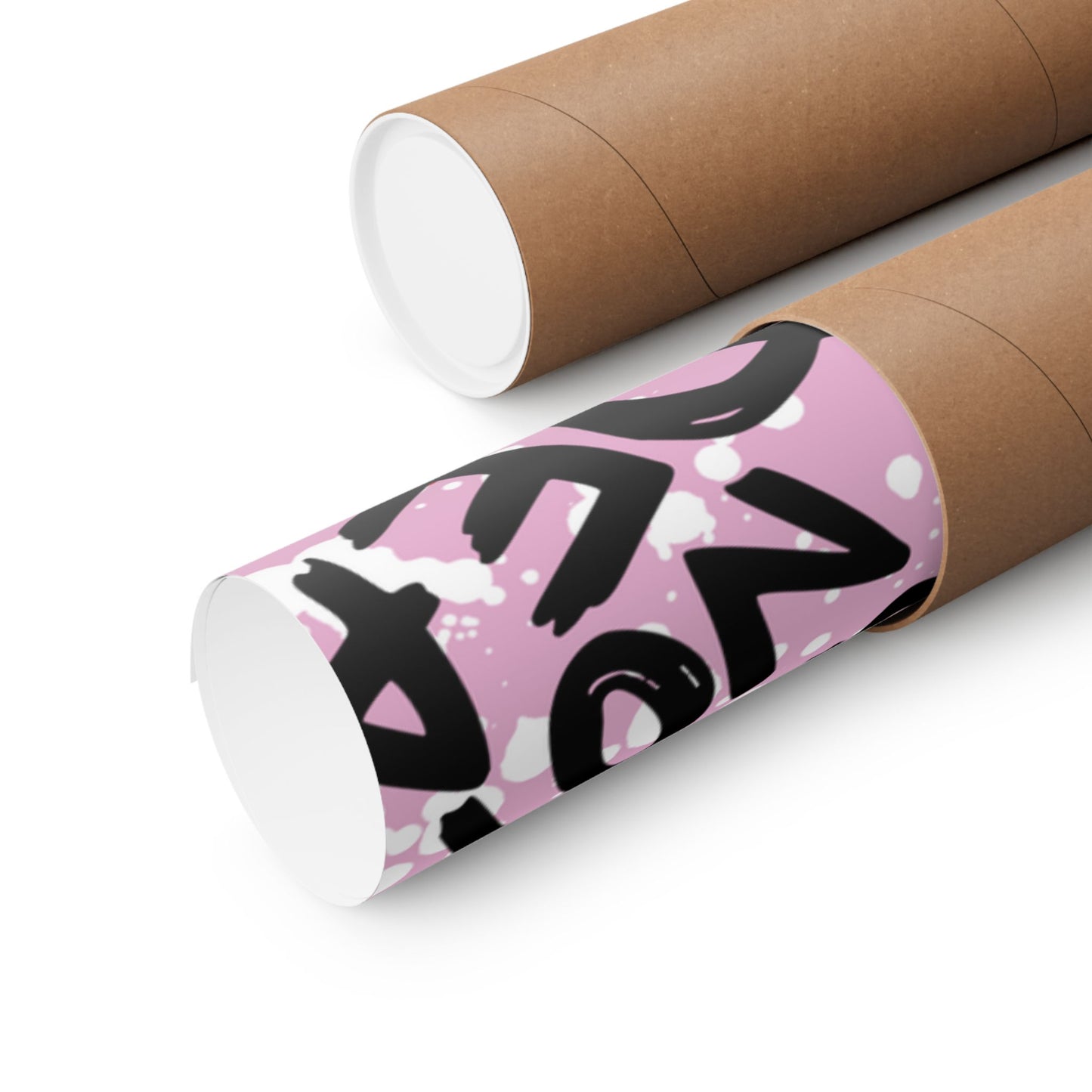 Punk Girl Pink Premium Matte Vertical Posters