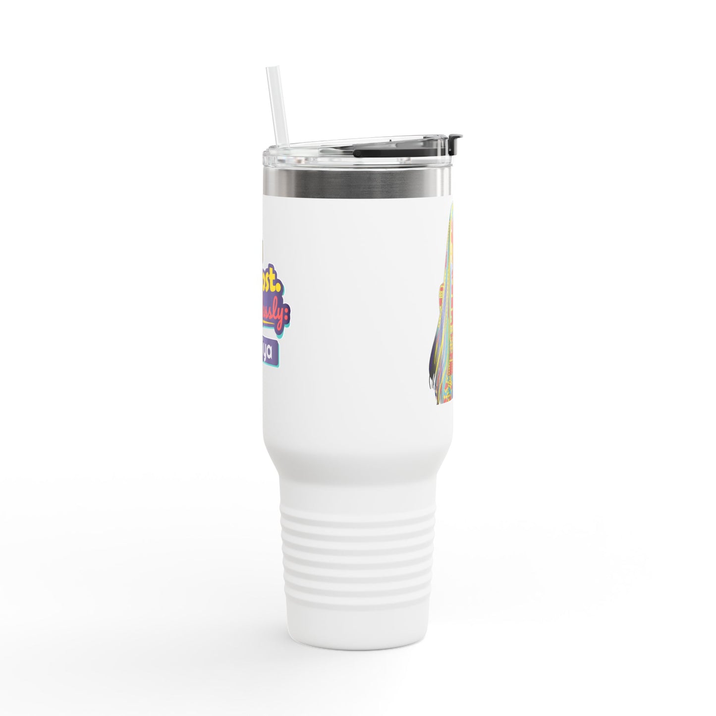 Effortless Personalized Insulated Travel Mug, 40oz - Stylish Travel Companion, Premium Coffee Mug, Perfect for Road Trips, Gifts for Her