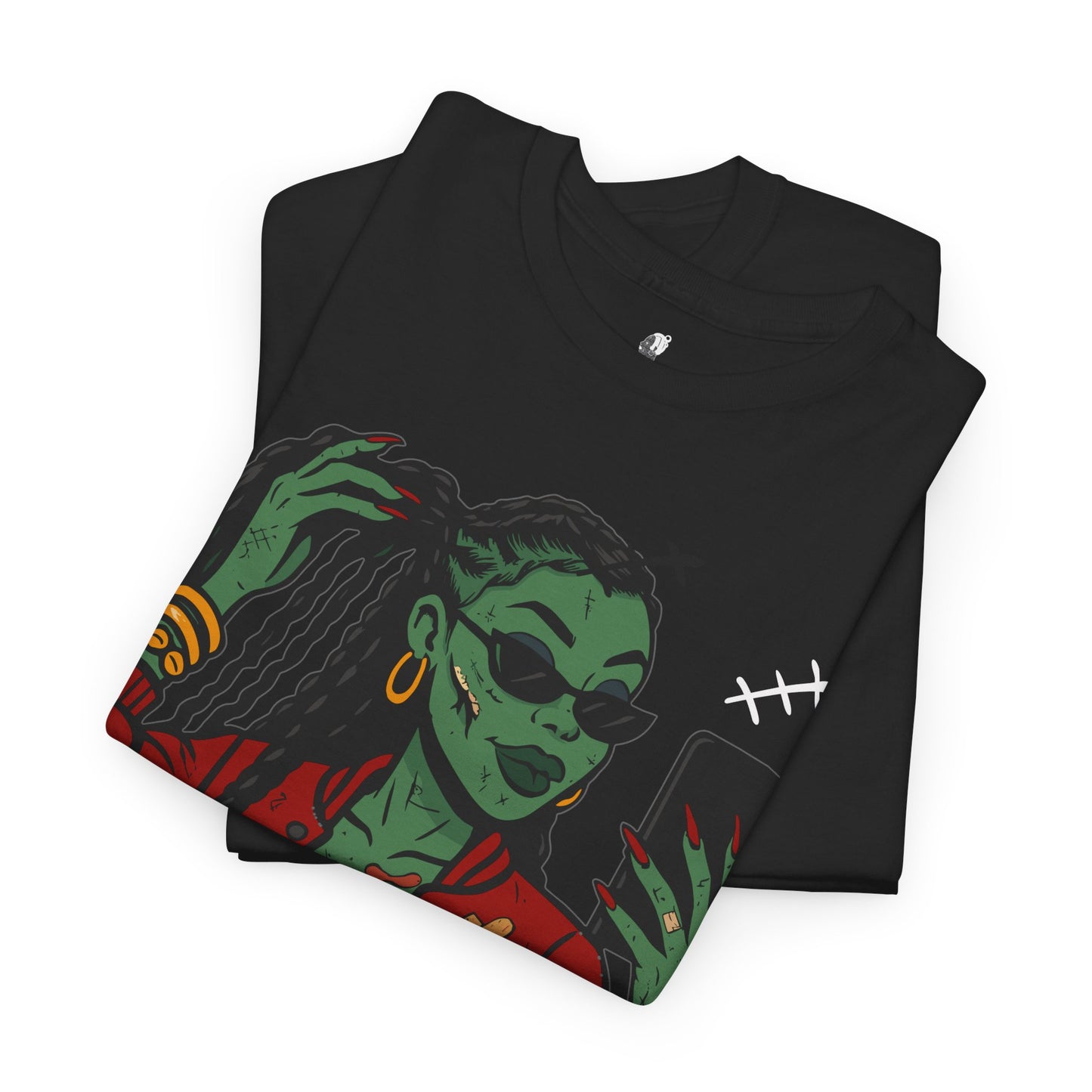 Zombae Unisex Tee - Halloween T-Shirt, Unisex Shirt, Funny Cute Top, Heavy Cotton Apparel, Halloween Costume, Zombie Lover Gift, Horror