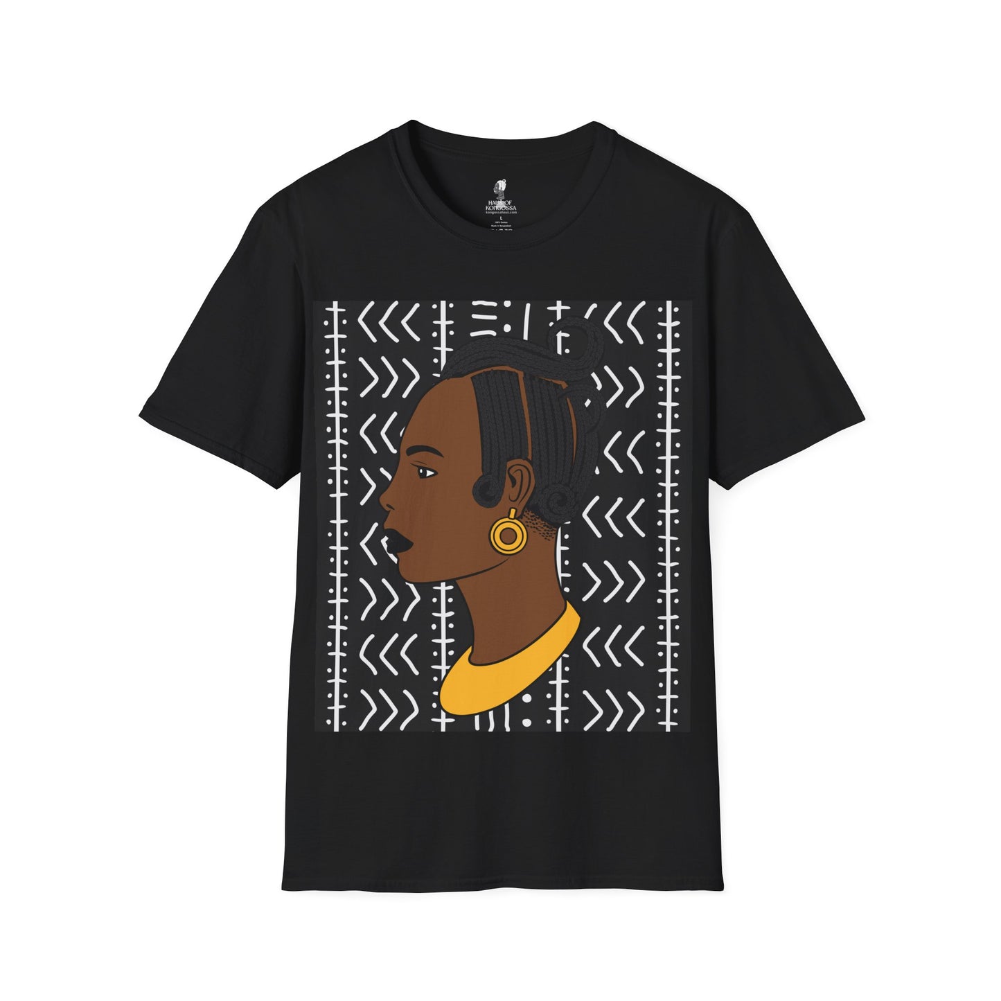 Lady Kongossa on BW Ndop Unisex Softstyle T-Shirt