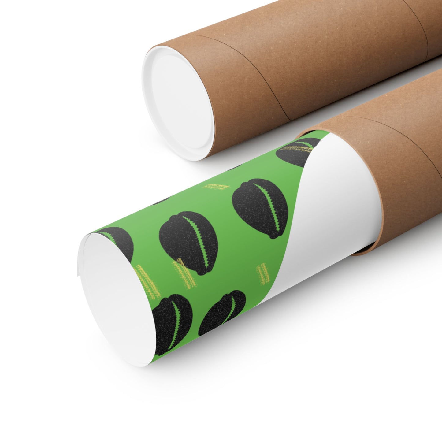 Currency Exchange - Cowries Green Premium Matte Vertical Posters
