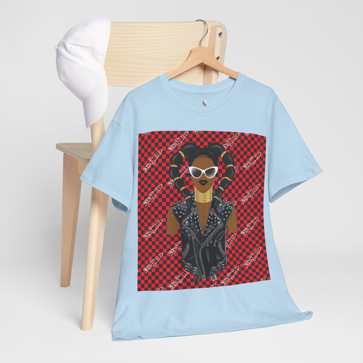 Horn Lady Rockette Unisex Heavy Cotton Tee