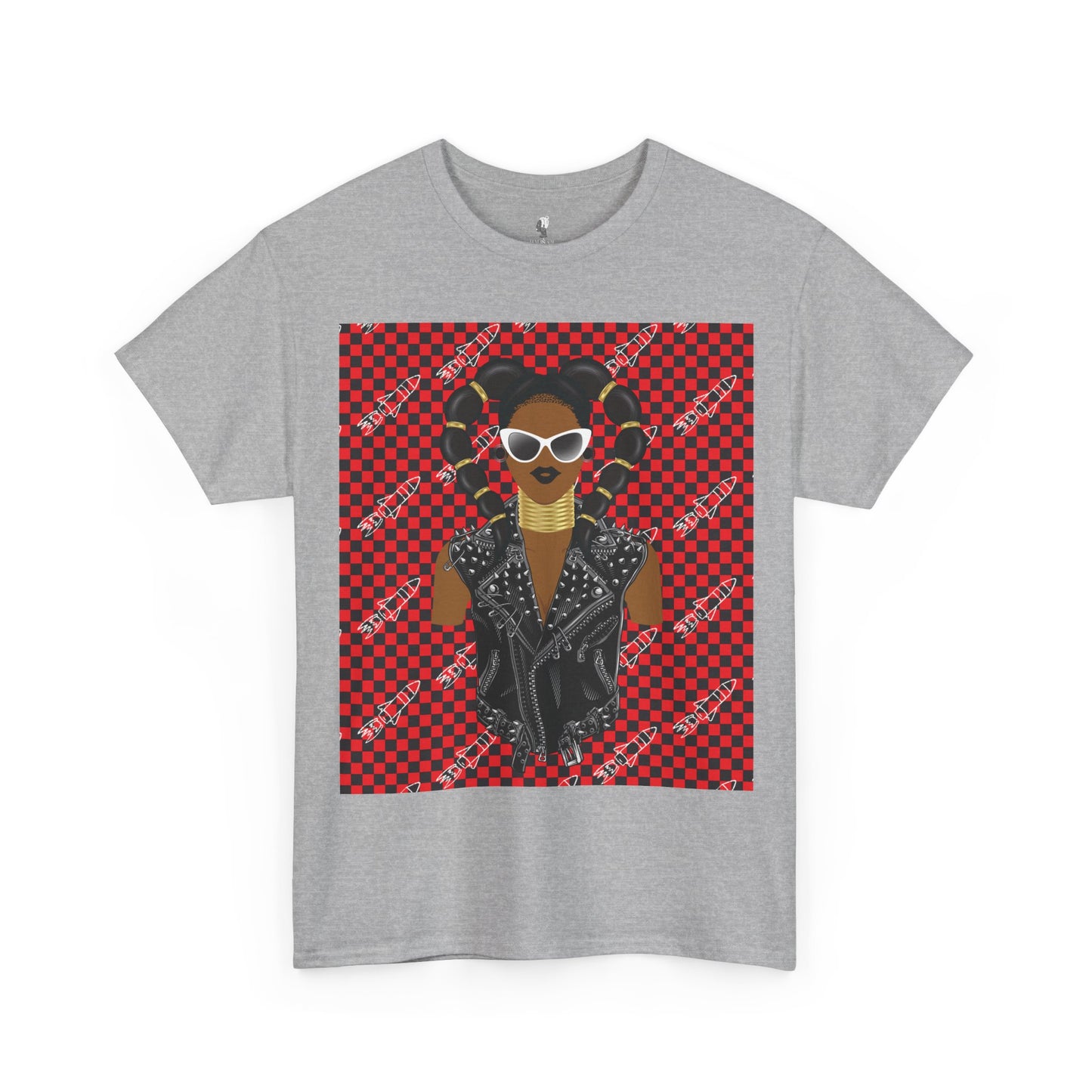 Horn Lady Rockette Unisex Heavy Cotton Tee