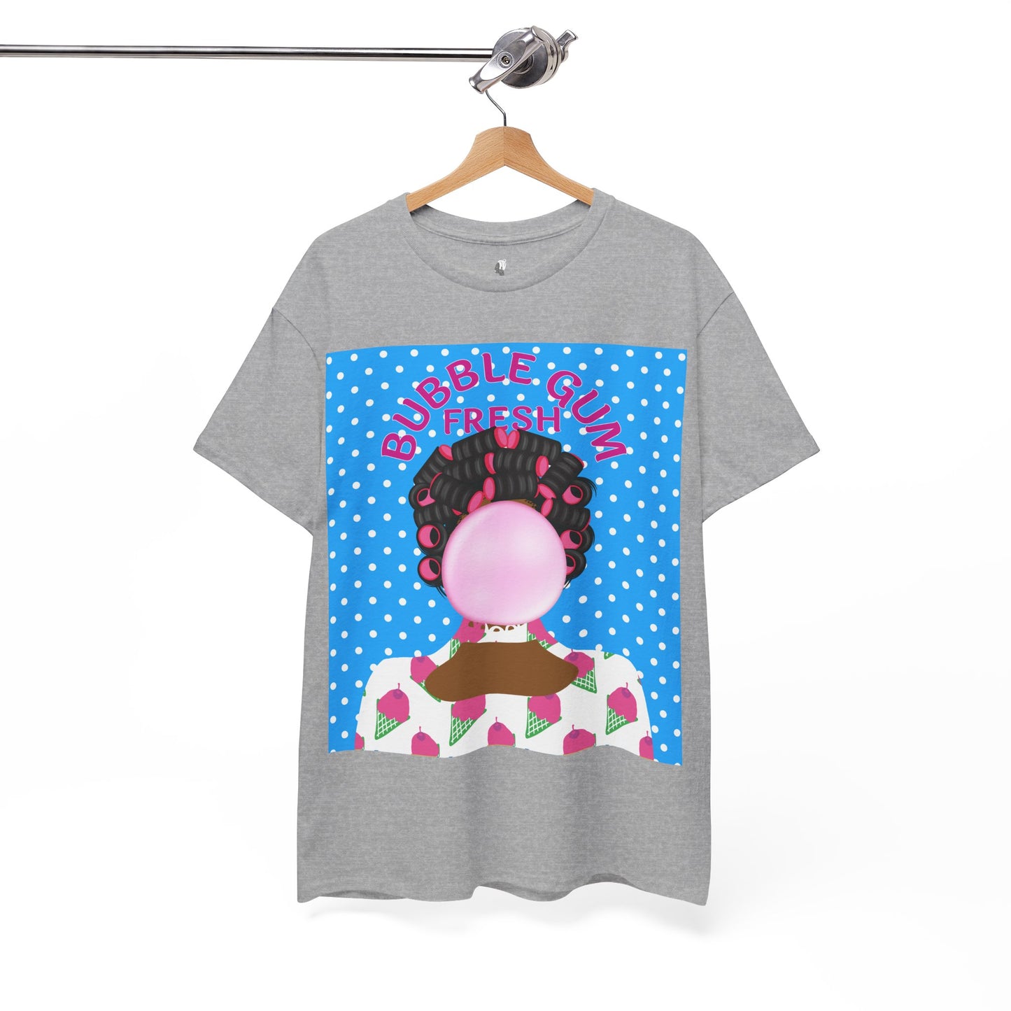 Bubblegum Fresh Unisex Heavy Cotton Tee