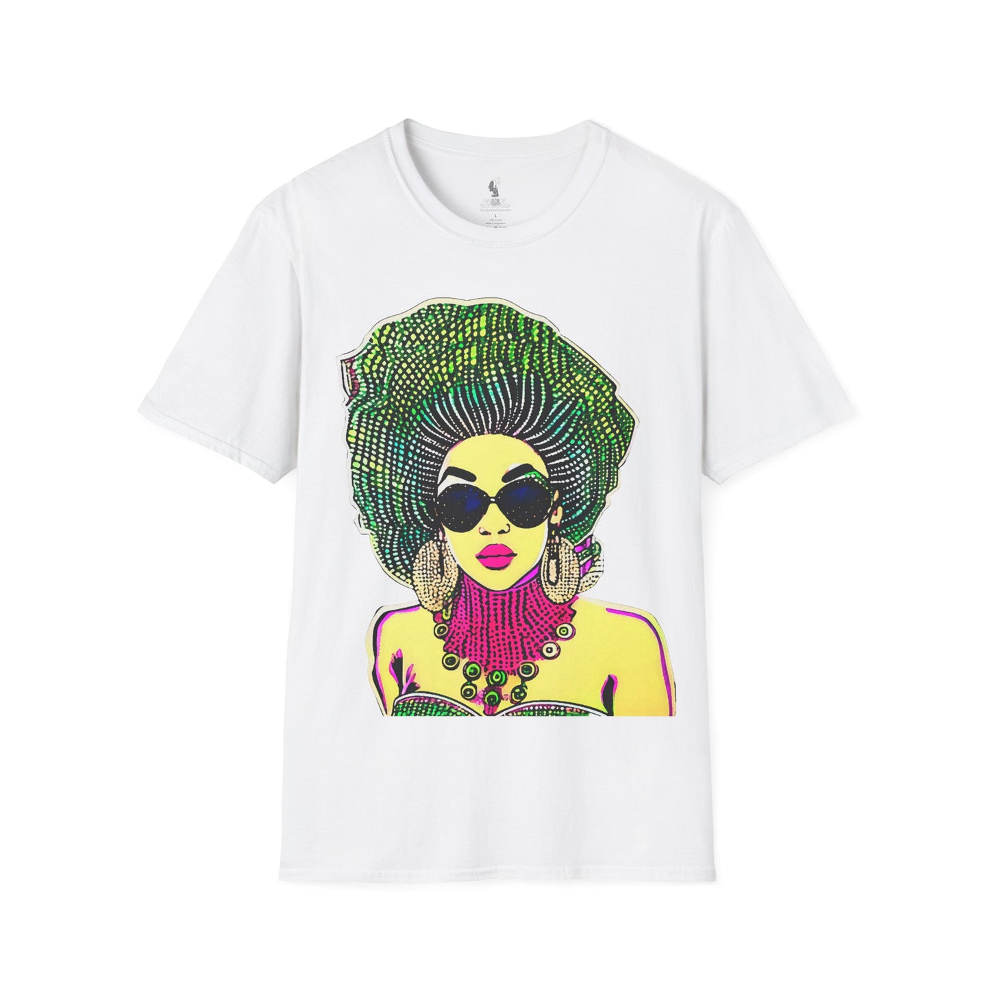 Madame Headtie(Color)  -  Unisex Softstyle T-Shirt