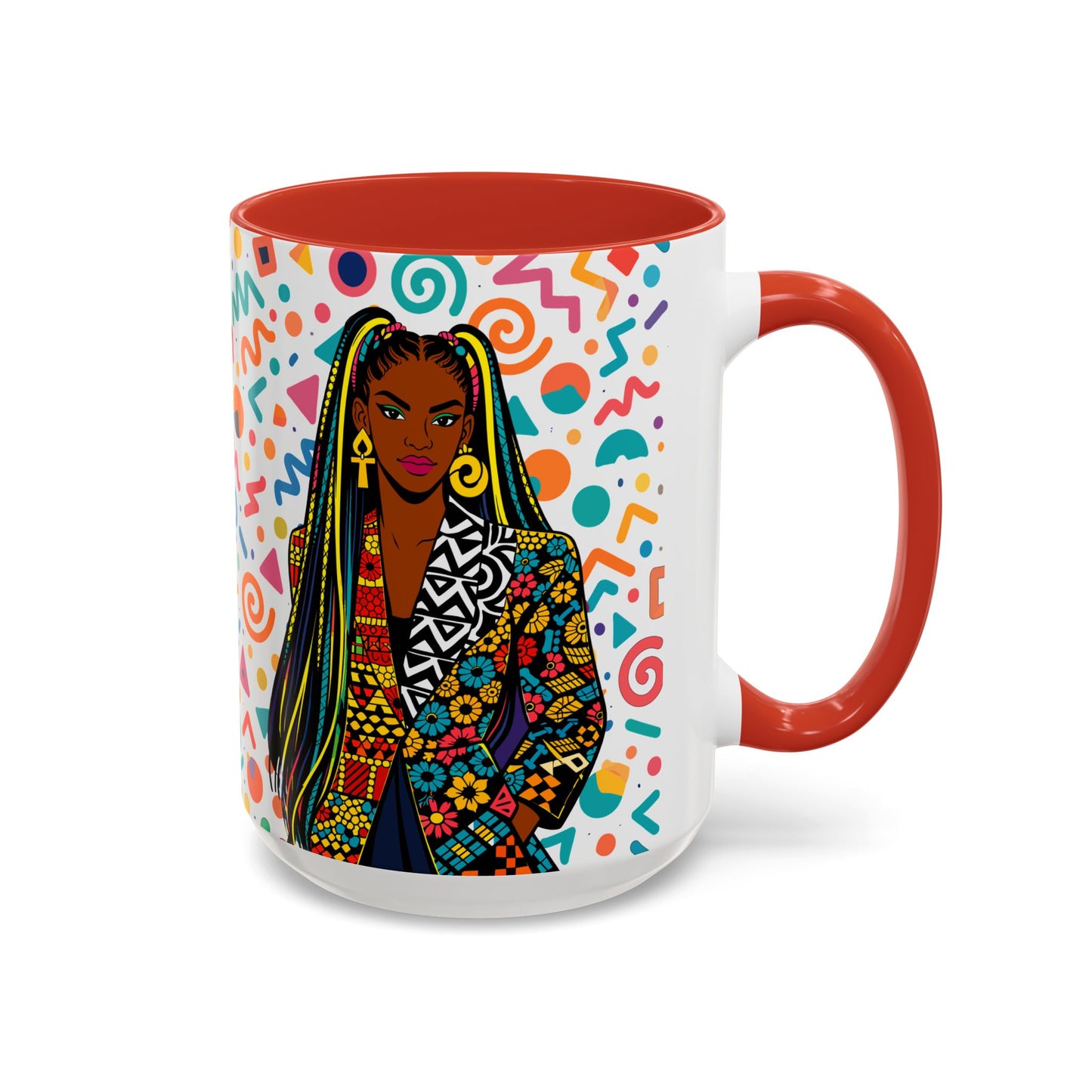 Personalized,  Doing the Most, Effortlessly Two-Tone Ceramic Mug  (6 Colors , 11oz & 15oz)