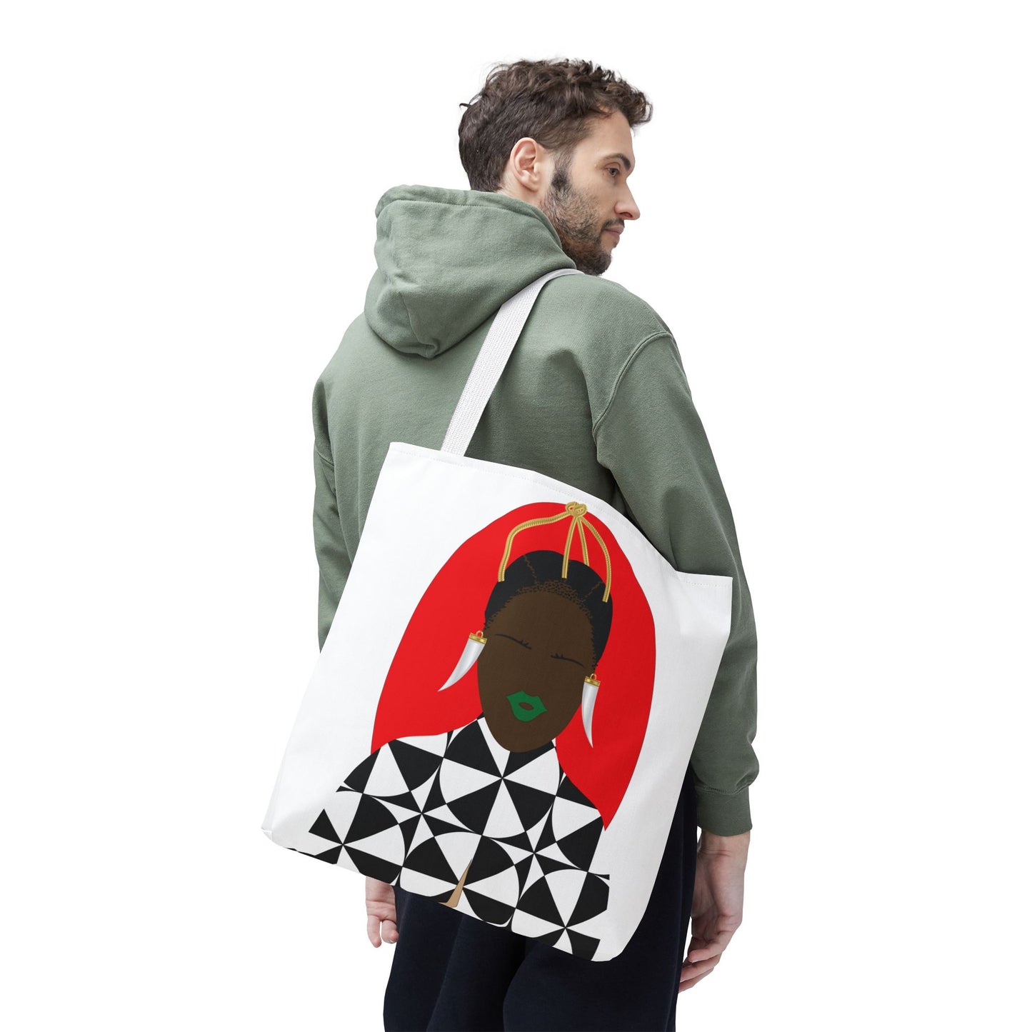Sunny Babe Canvas Tote bag with Cotton Handles
