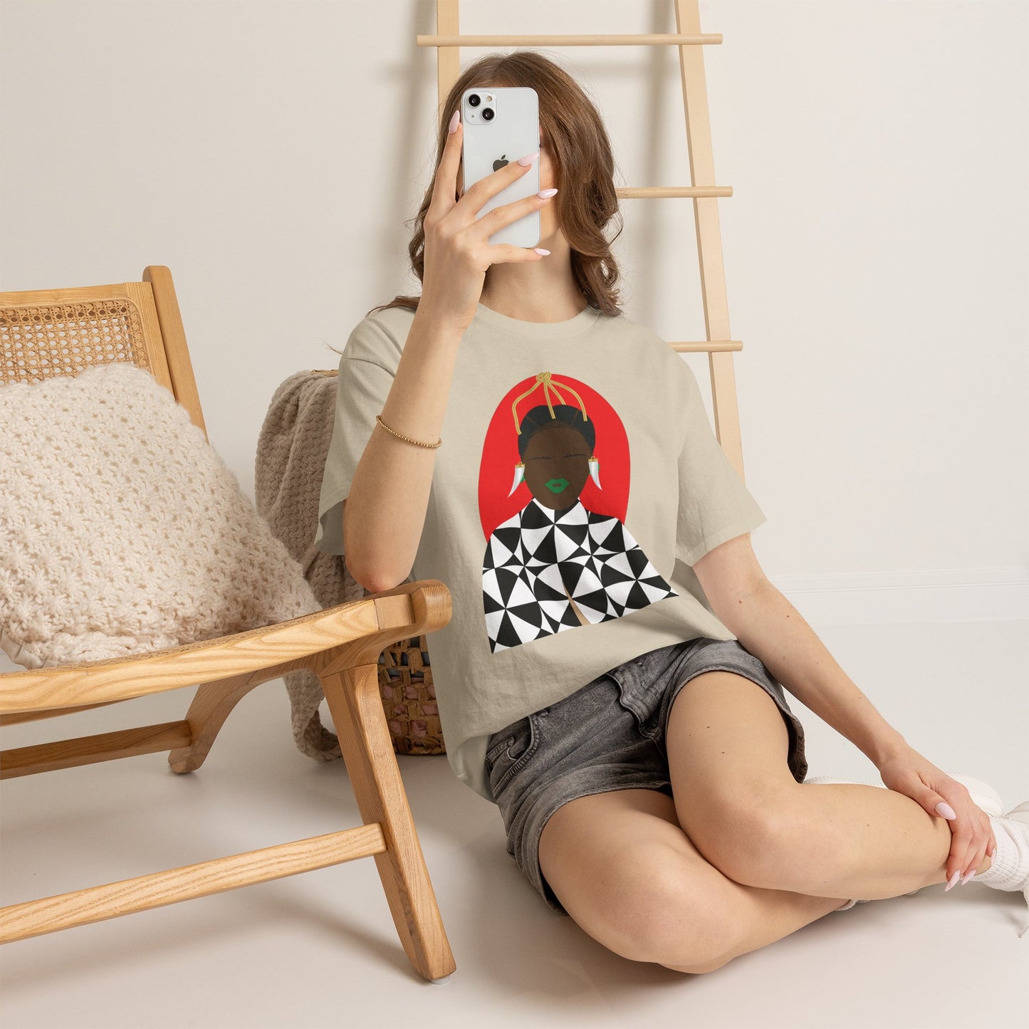 Sunny Babe(Chocolate) Unisex Heavy Cotton Tee