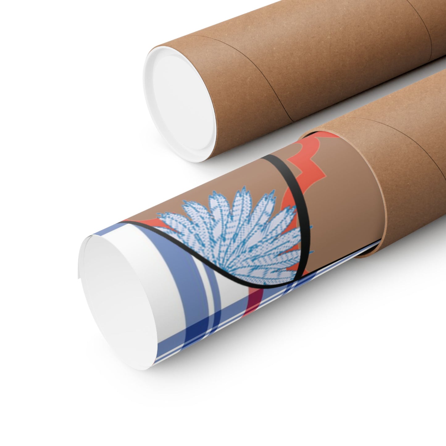 Nef in Brown - Mukuta Bag Premium Matte Vertical Posters