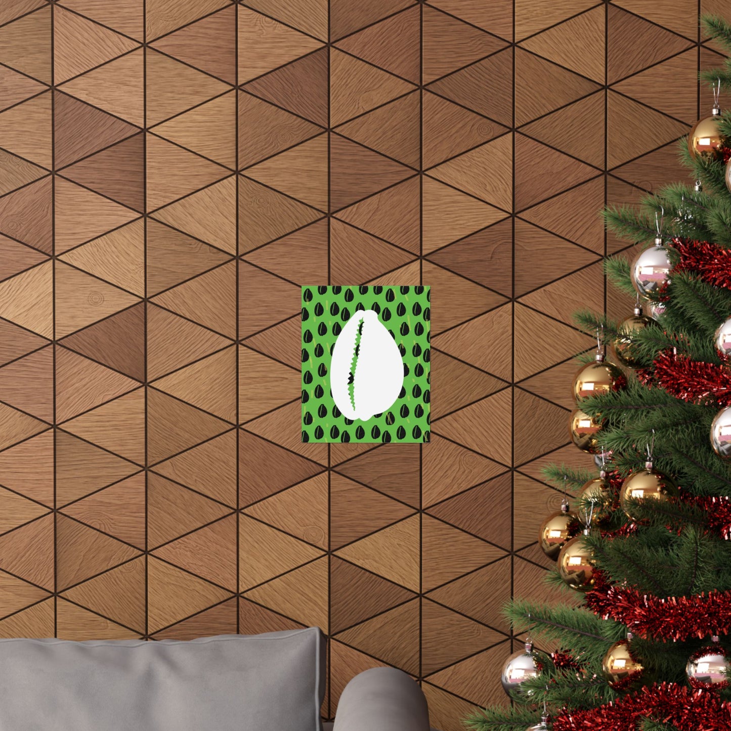 Currency Exchange - Cowries Green Premium Matte Vertical Posters
