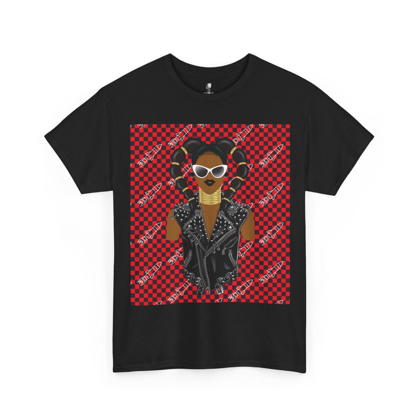 Horn Lady Rockette Unisex Heavy Cotton Tee