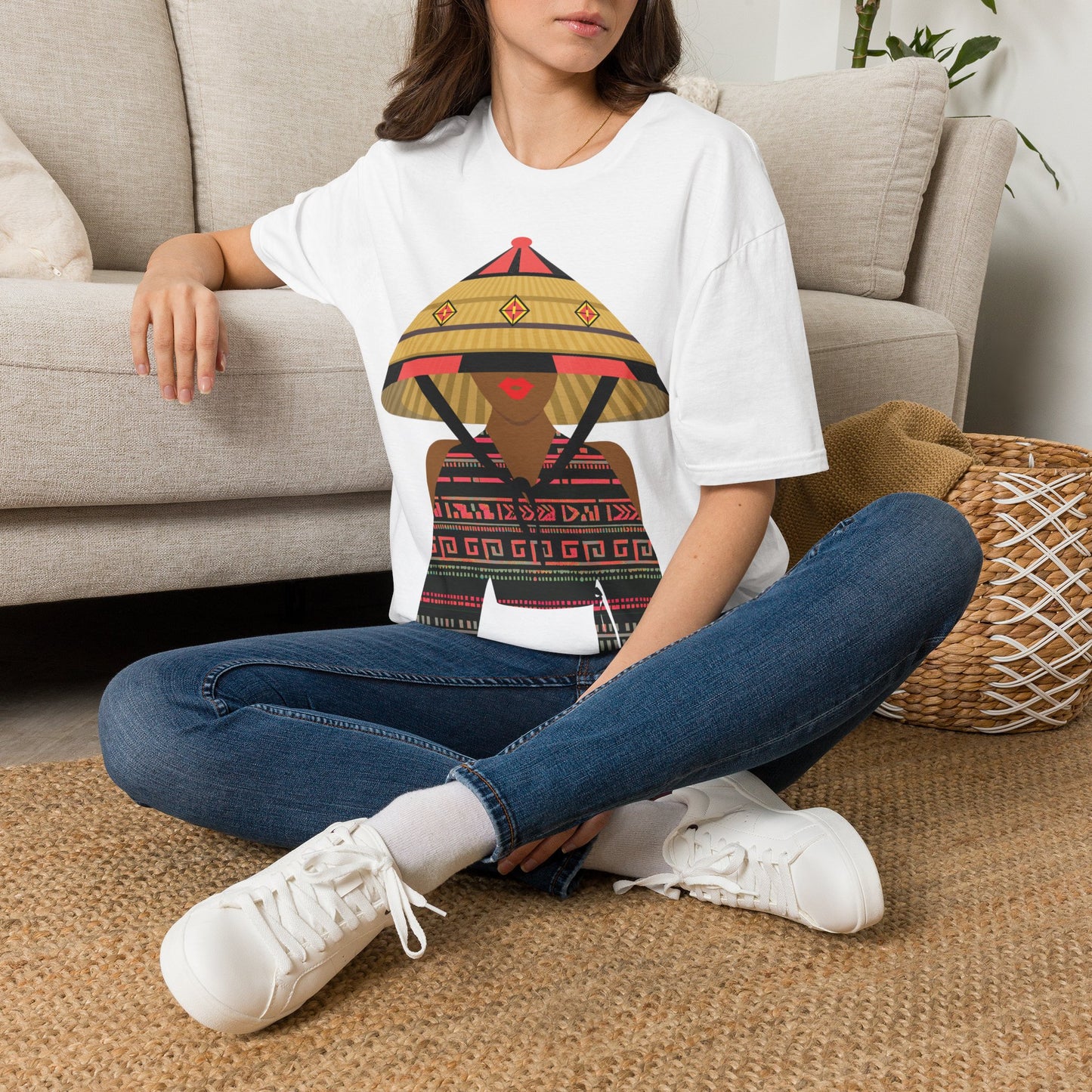 Fulani Girl(Color) Unisex Softstyle T-Shirt