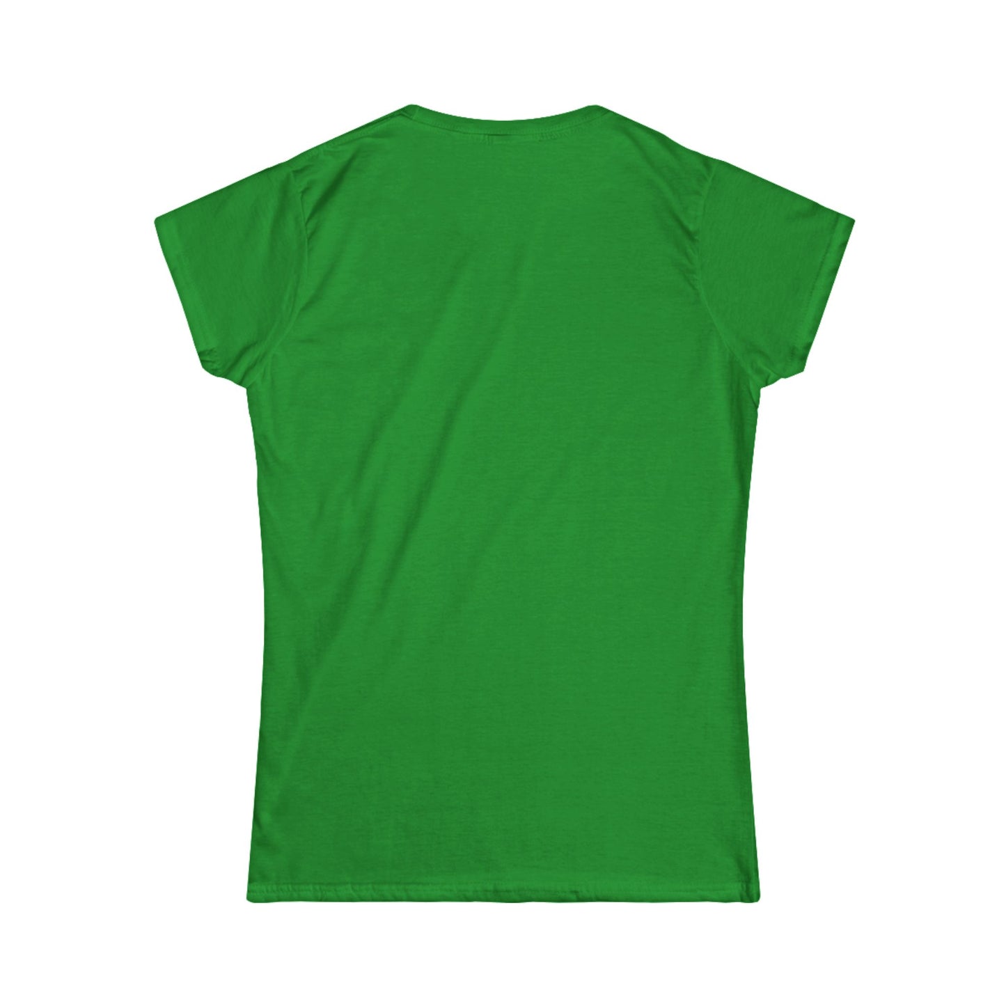 On Go Boxing Girl Softstyle Women's Tee,  Retro Fighter Illustration, Women's T-Shirt