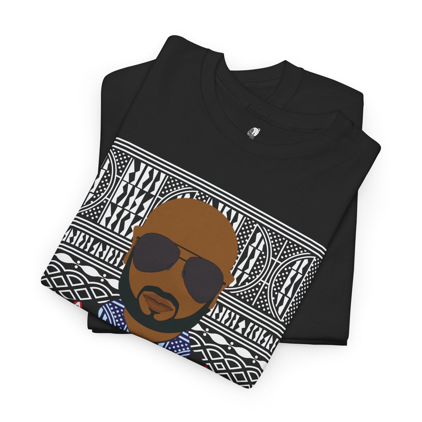 Le Monsieur Yellow Toghu on BW Ndop Unisex Heavy Cotton Tee