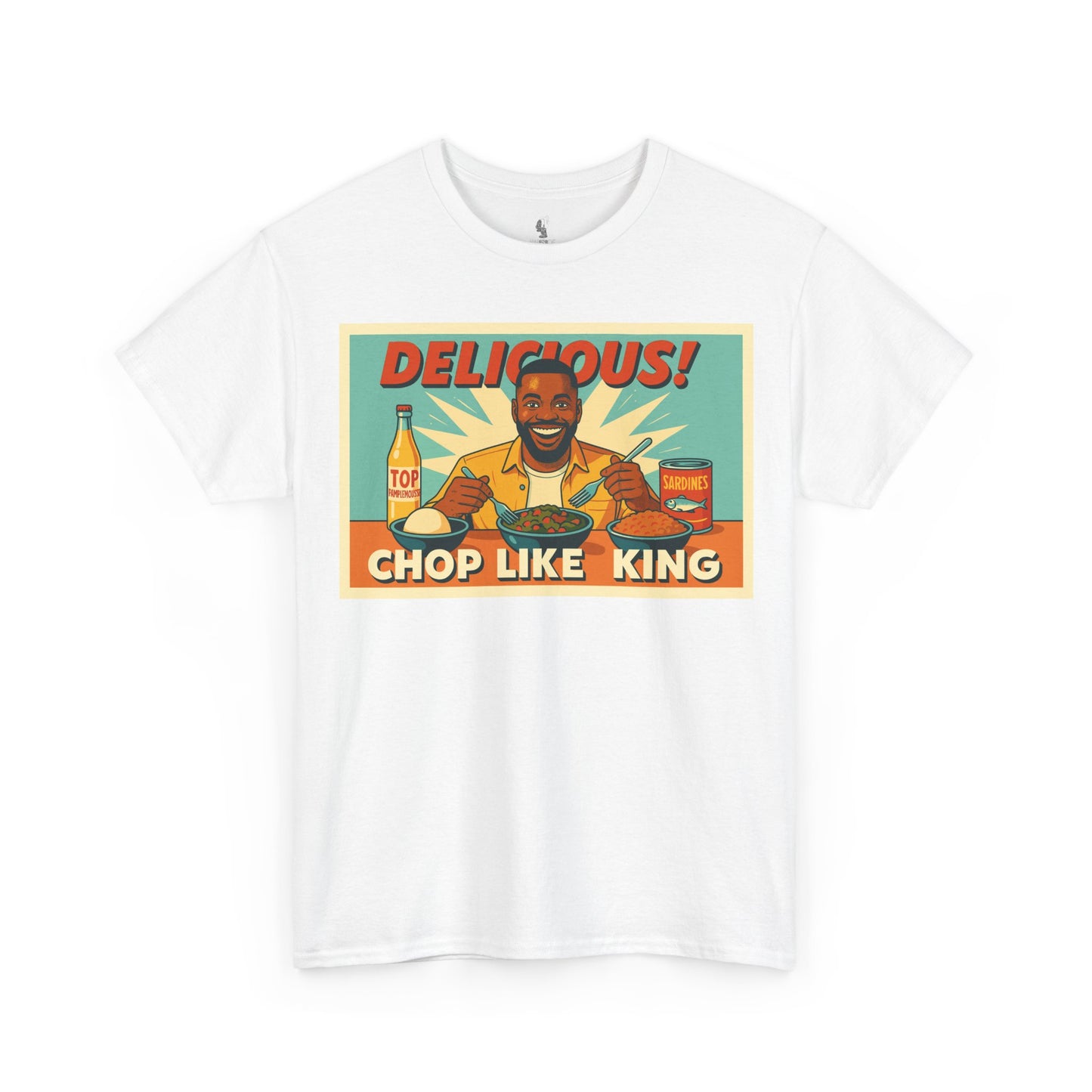 Chop Like King Back to School Tee, Unisex T-Shirt, Gift for Students, Funny School Tee, School Supplies Shirt