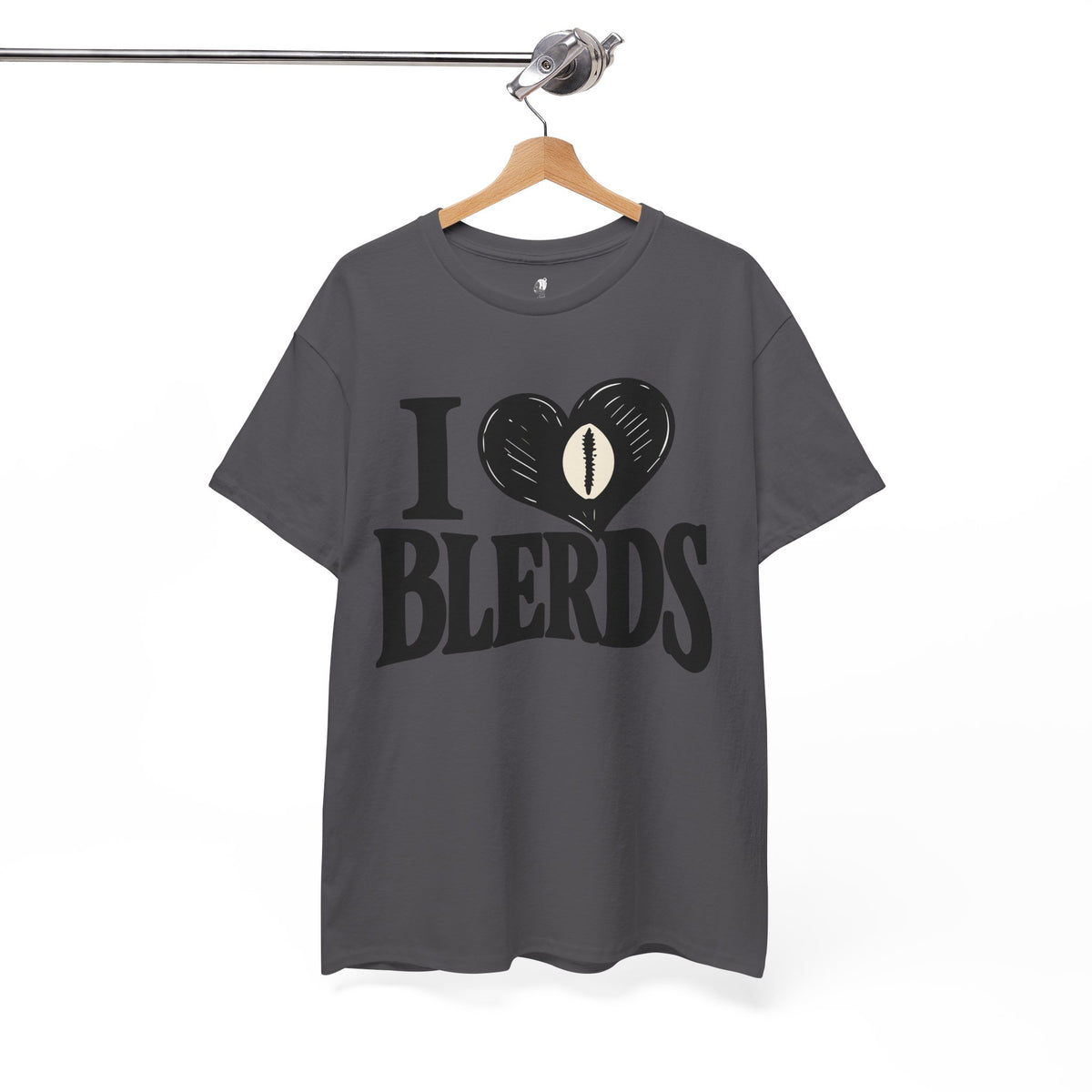 I Heart Blerds Unisex Heavy Cotton T-Shirt | Nerd Pride Tee, Geek Culture