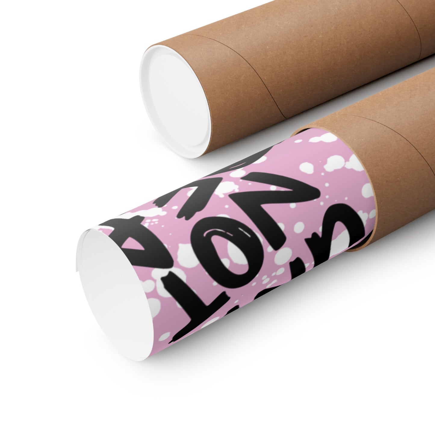 Punk Girl Pink Premium Matte Vertical Posters