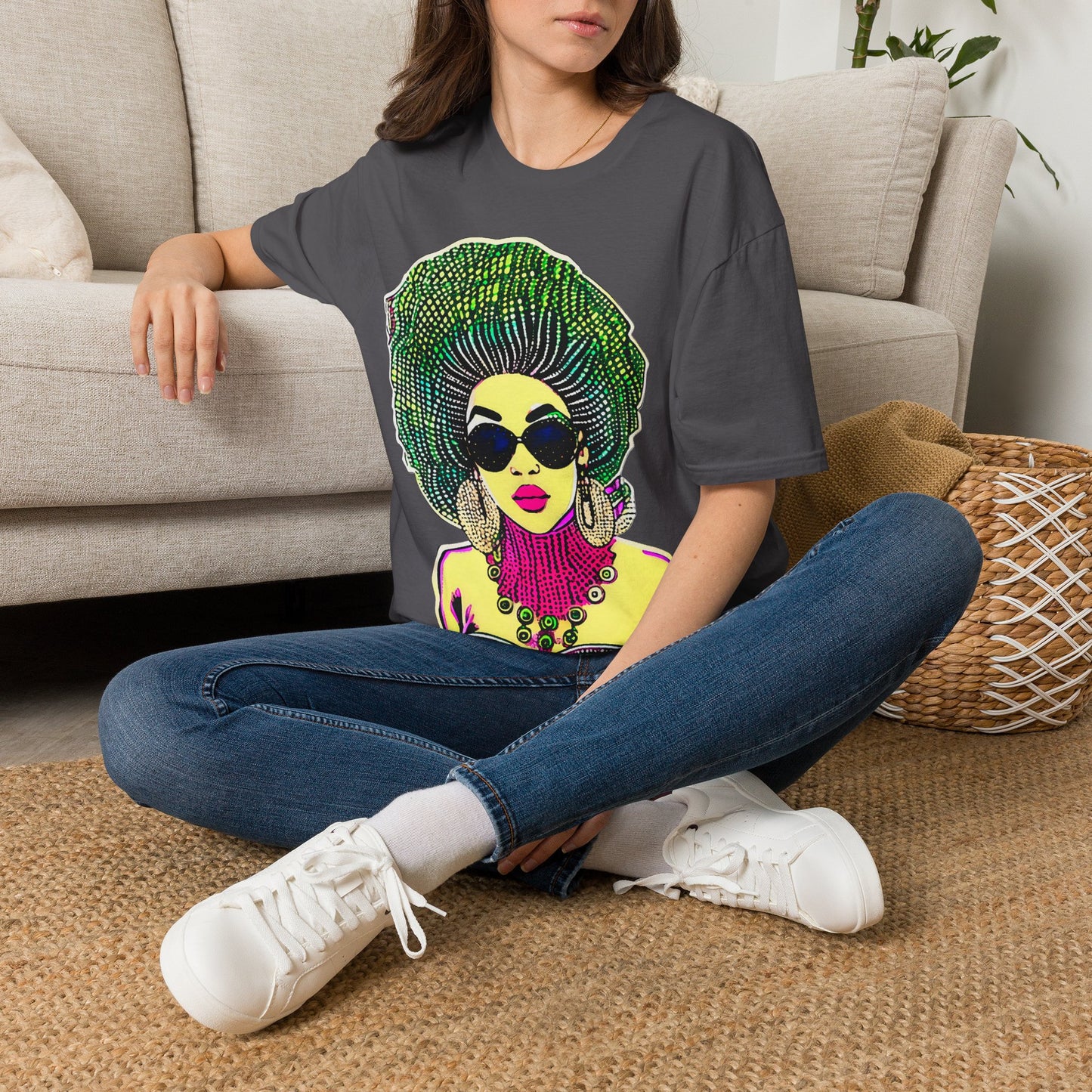 Madame Headtie(Color)  -  Unisex Softstyle T-Shirt
