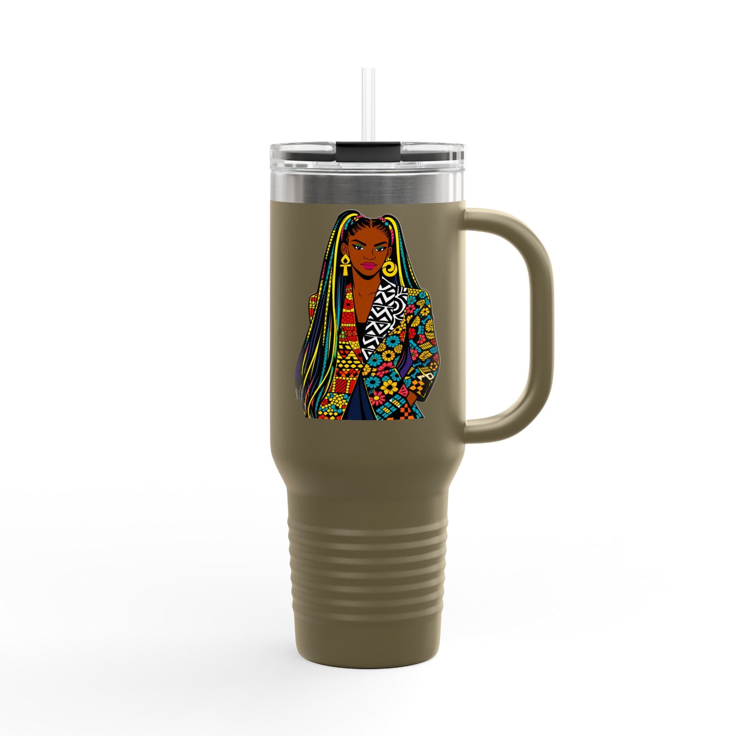 Effortless Personalized Insulated Travel Mug, 40oz - Stylish Travel Companion, Premium Coffee Mug, Perfect for Road Trips, Gifts for Her