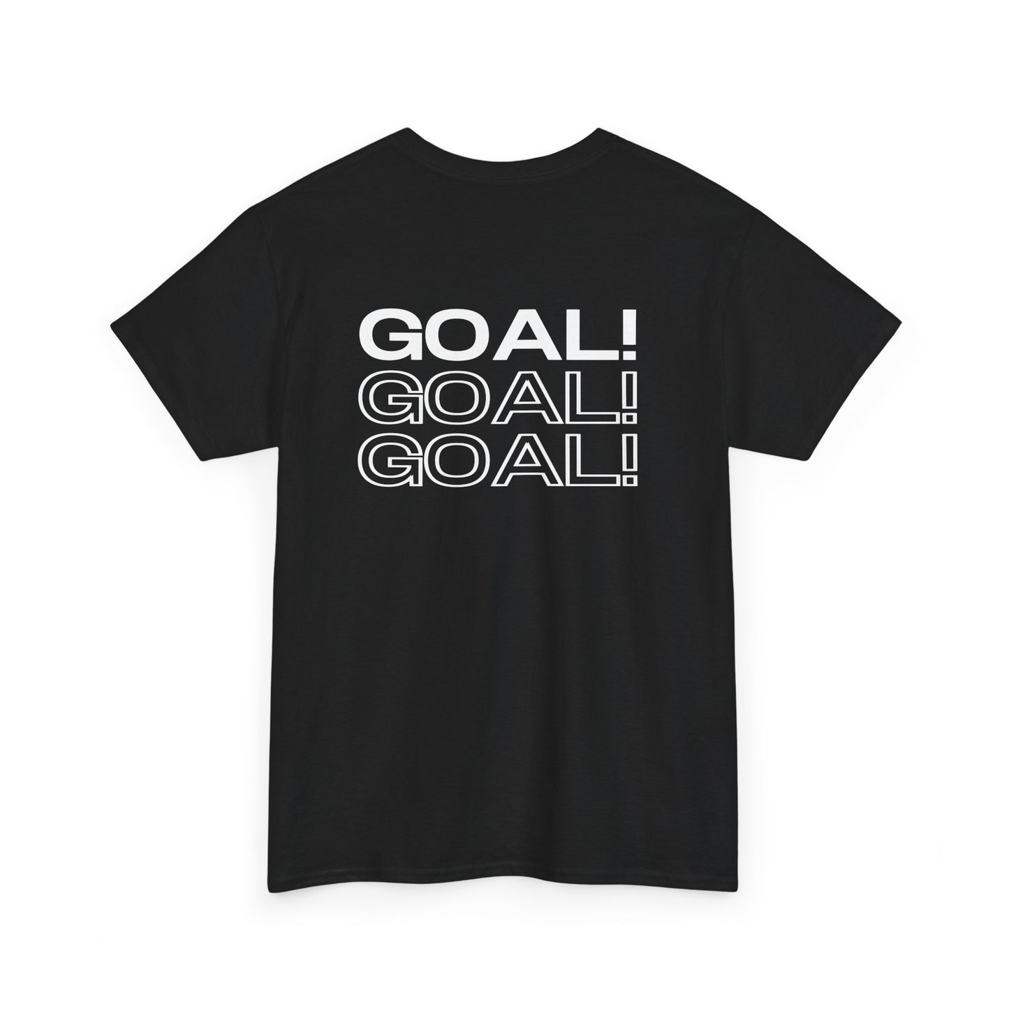 GOAL!! - BW Soccer Shoes on BW Ndop with Back Design Unisex Heavy Cotton Tee