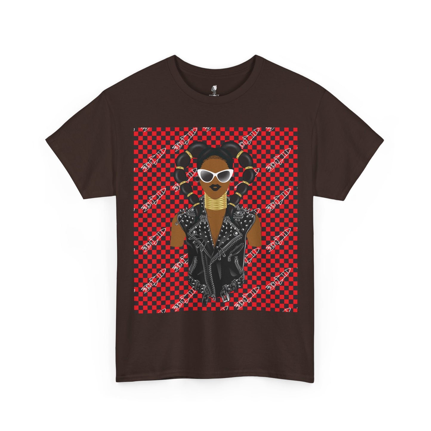 Horn Lady Rockette Unisex Heavy Cotton Tee
