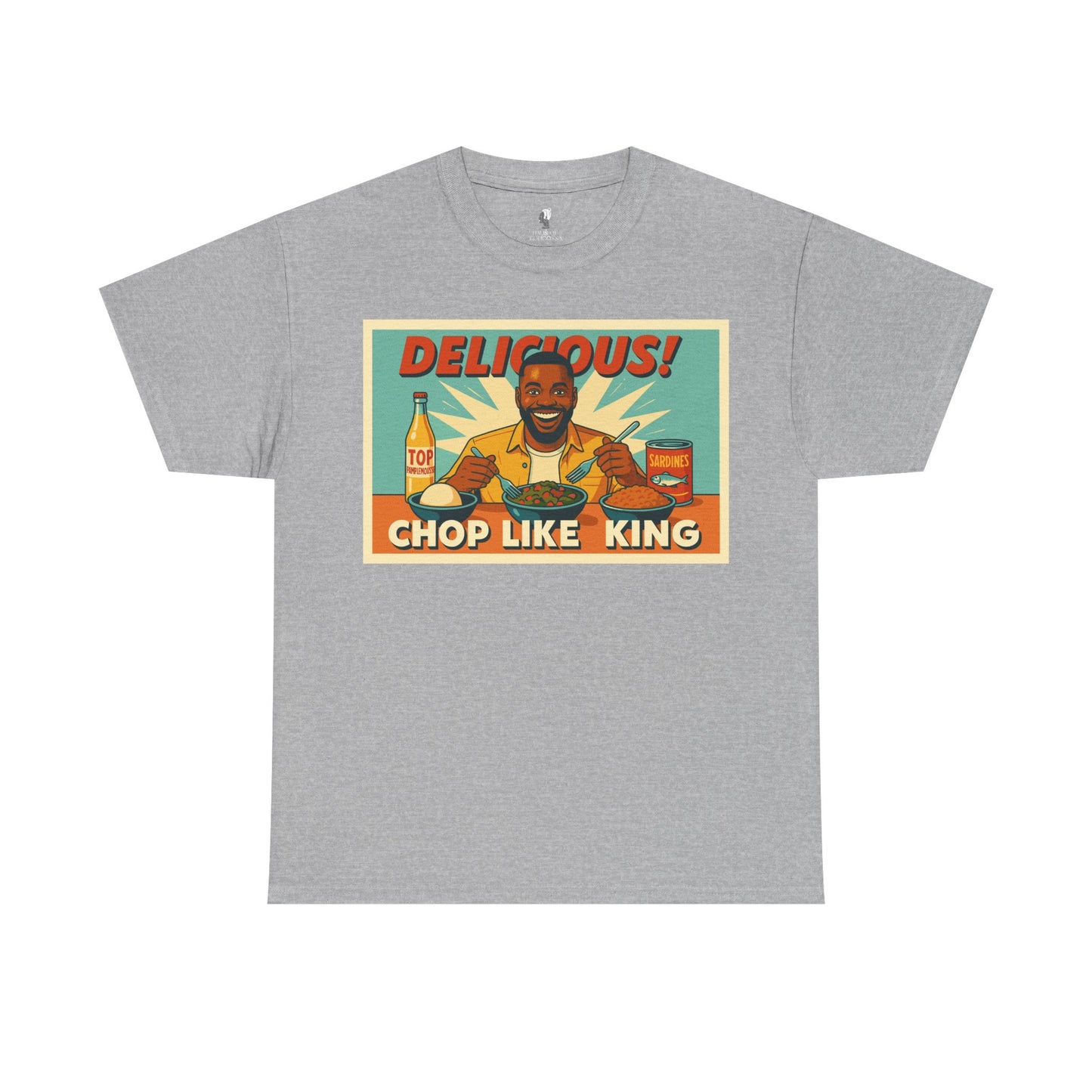 Chop Like King Back to School Tee, Unisex T-Shirt, Gift for Students, Funny School Tee, School Supplies Shirt