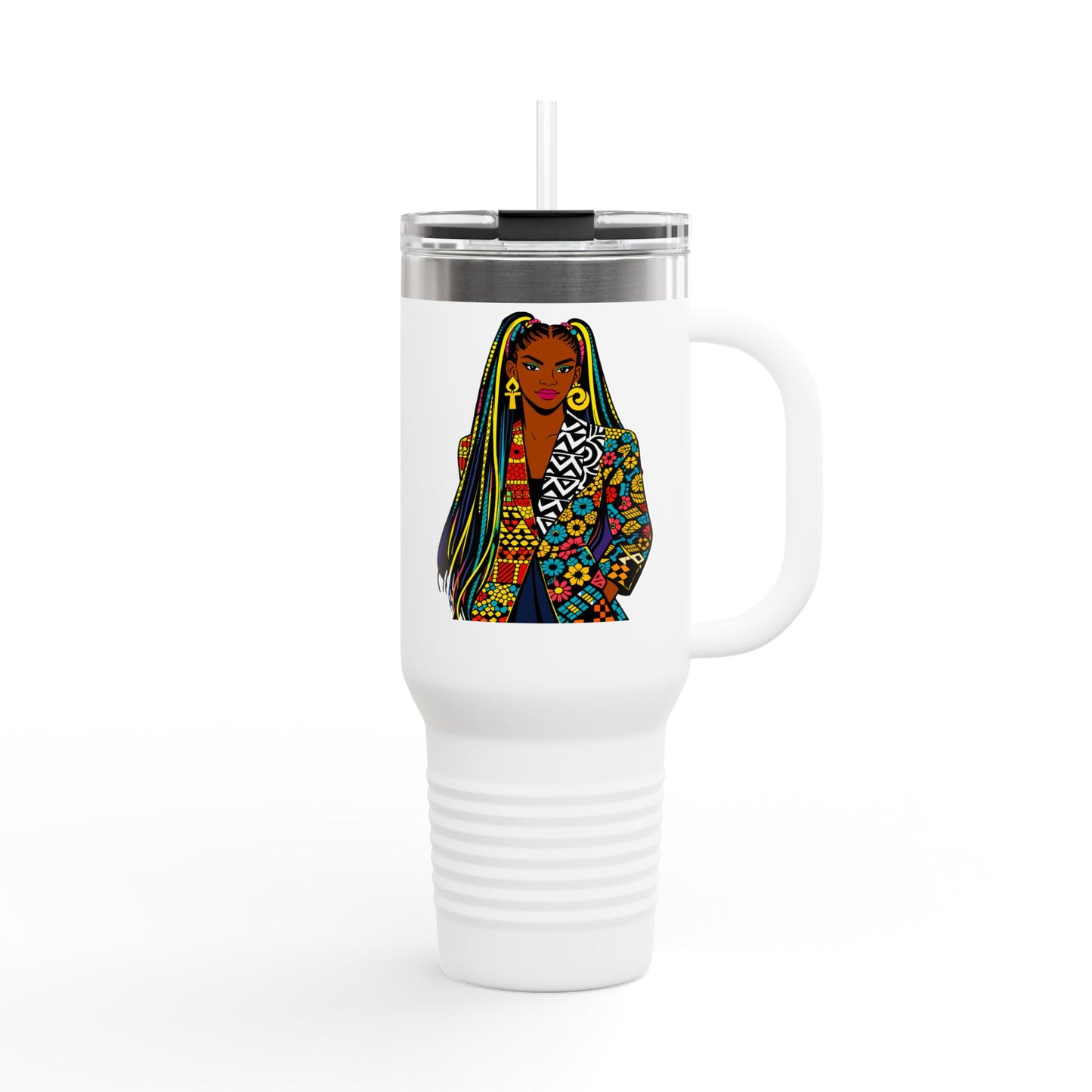 Effortless Personalized Insulated Travel Mug, 40oz - Stylish Travel Companion, Premium Coffee Mug, Perfect for Road Trips, Gifts for Her
