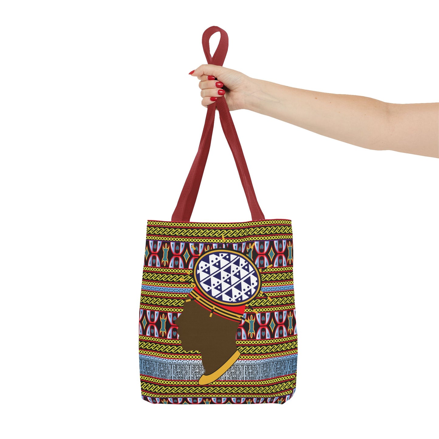 Cameroon Ndop Man Canvas Tote Bag