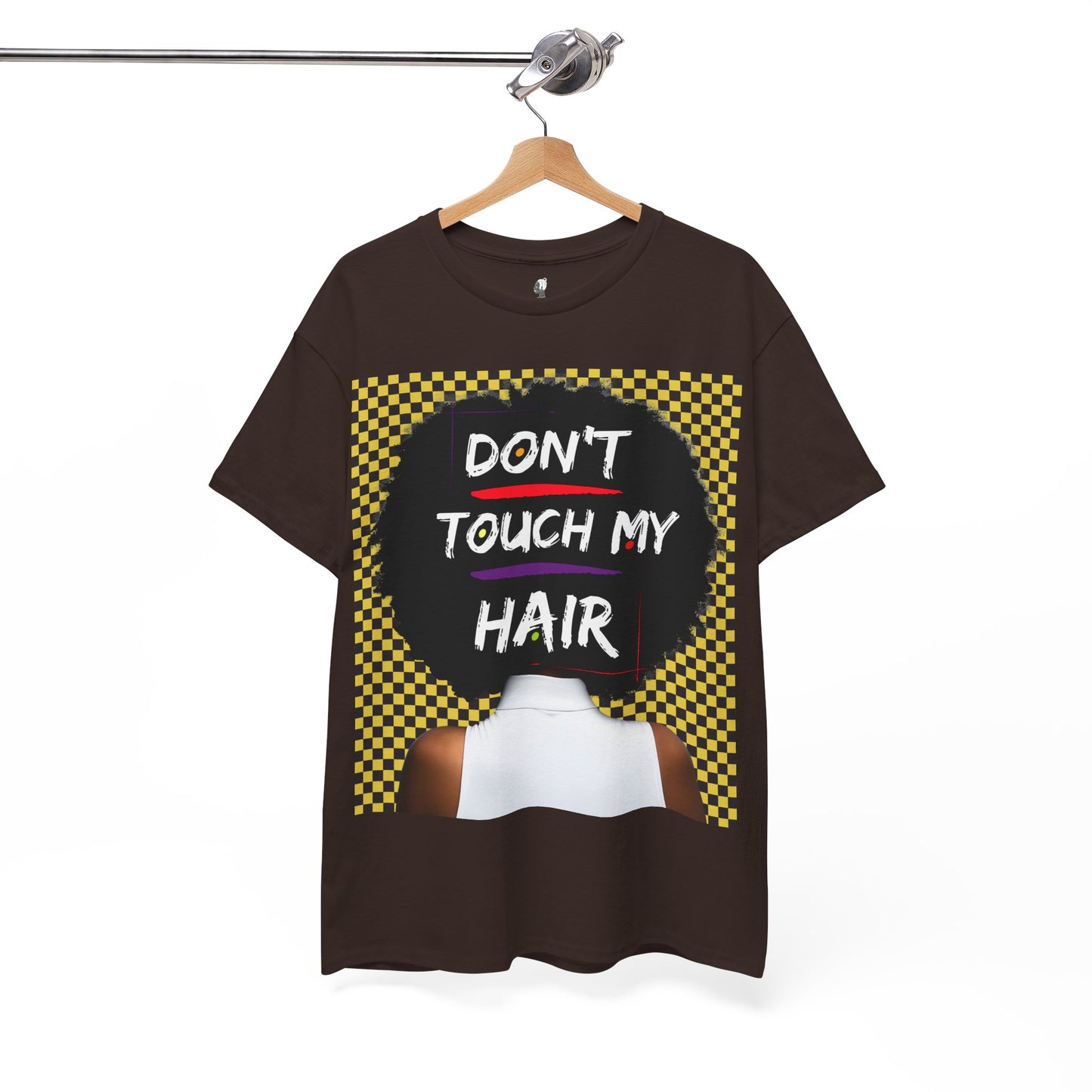 Don't Touch My Hair Unisex Heavy Cotton Tee