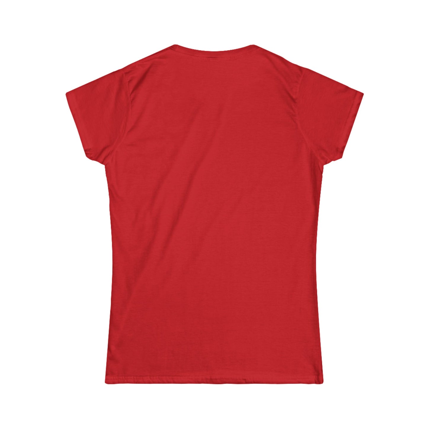 On Go Boxing Girl Softstyle Women's Tee,  Retro Fighter Illustration, Women's T-Shirt