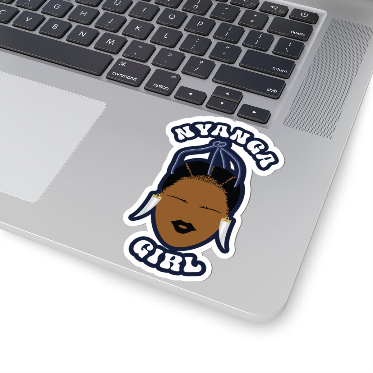 Nyanga Girl Kiss-Cut Stickers