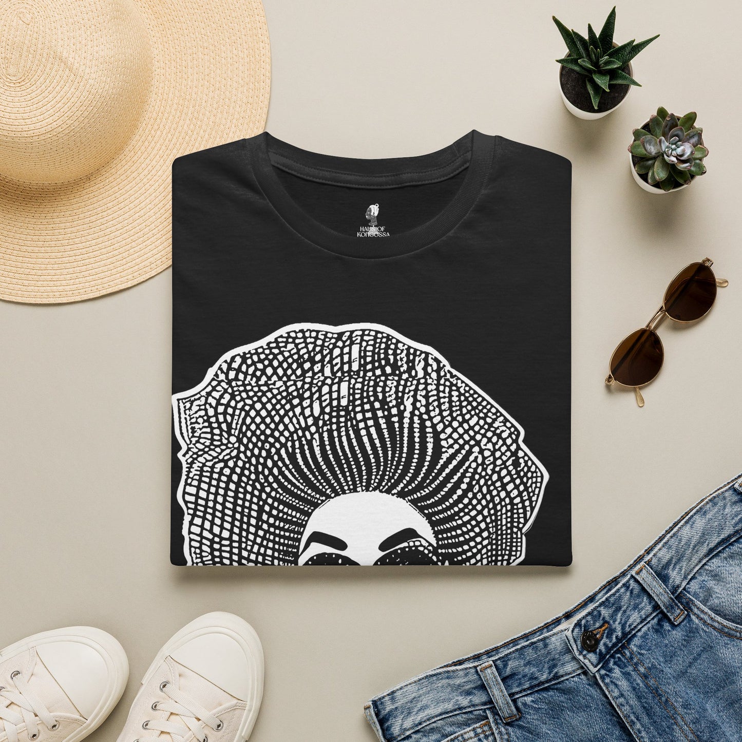 Madame Headtie(BW) -  Unisex Softstyle T-shirt
