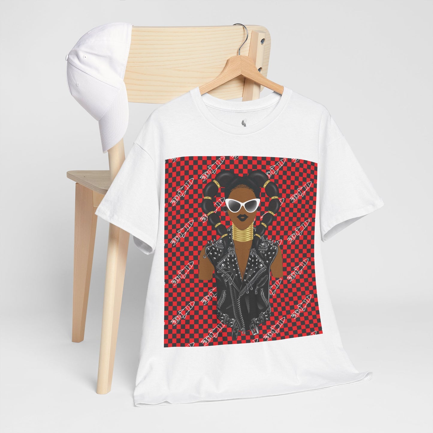 Horn Lady Rockette Unisex Heavy Cotton Tee
