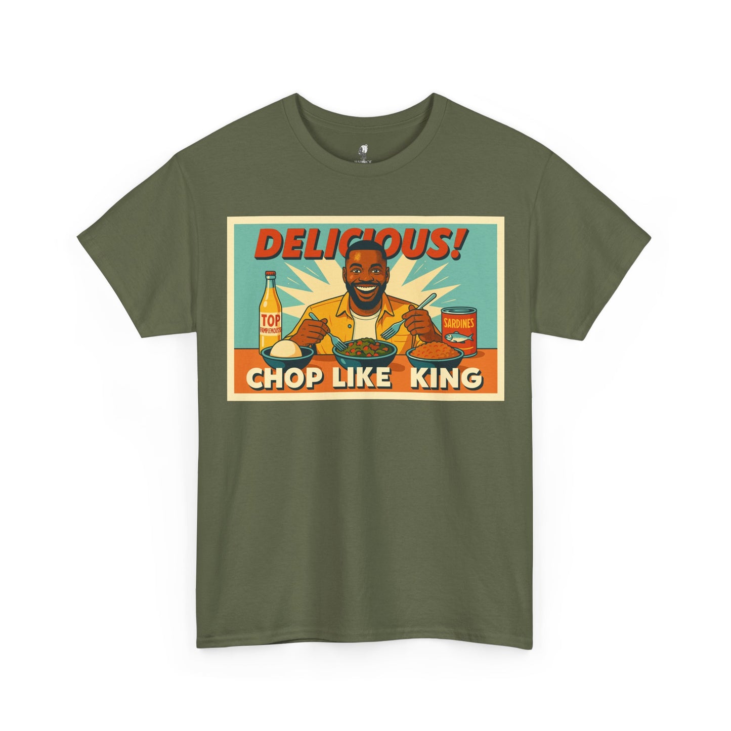 Chop Like King Back to School Tee, Unisex T-Shirt, Gift for Students, Funny School Tee, School Supplies Shirt