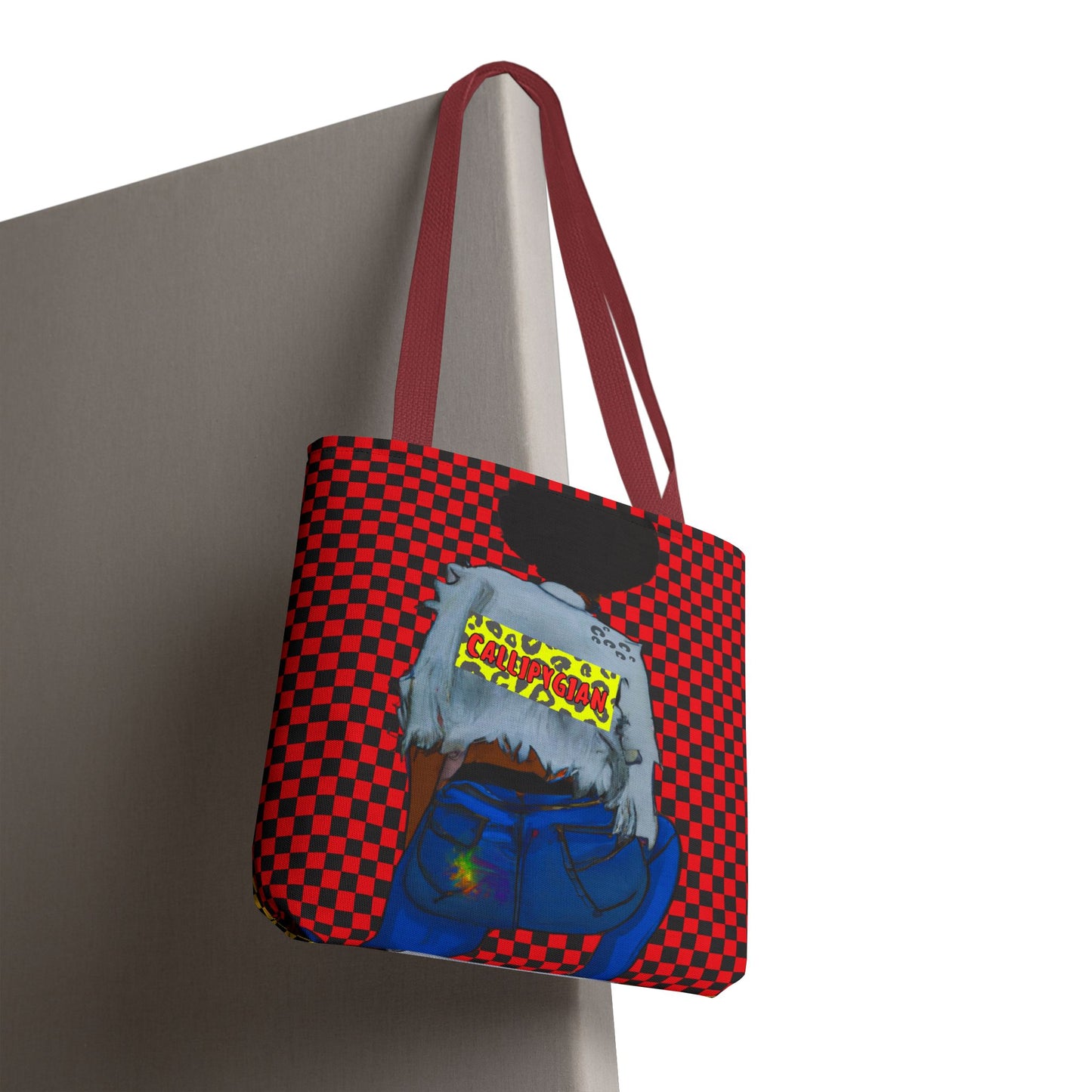 Callipygian Girl and Don't Touch my Hair Two-Sided Tote Bag (AOP)