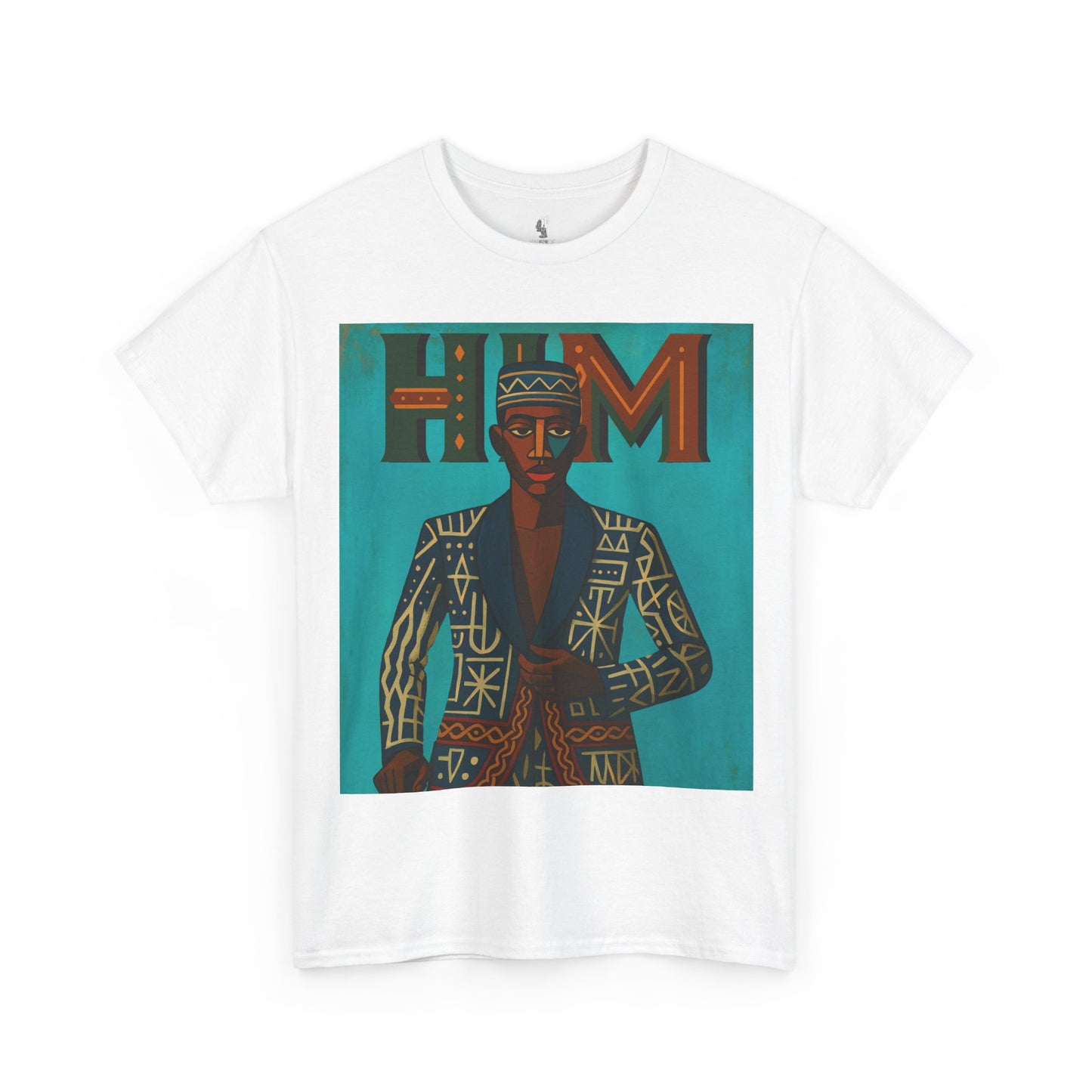 I am HIM Father's Day T-Shirt for African Art Lovers, Afrocentric Clothing, African Heritage Top