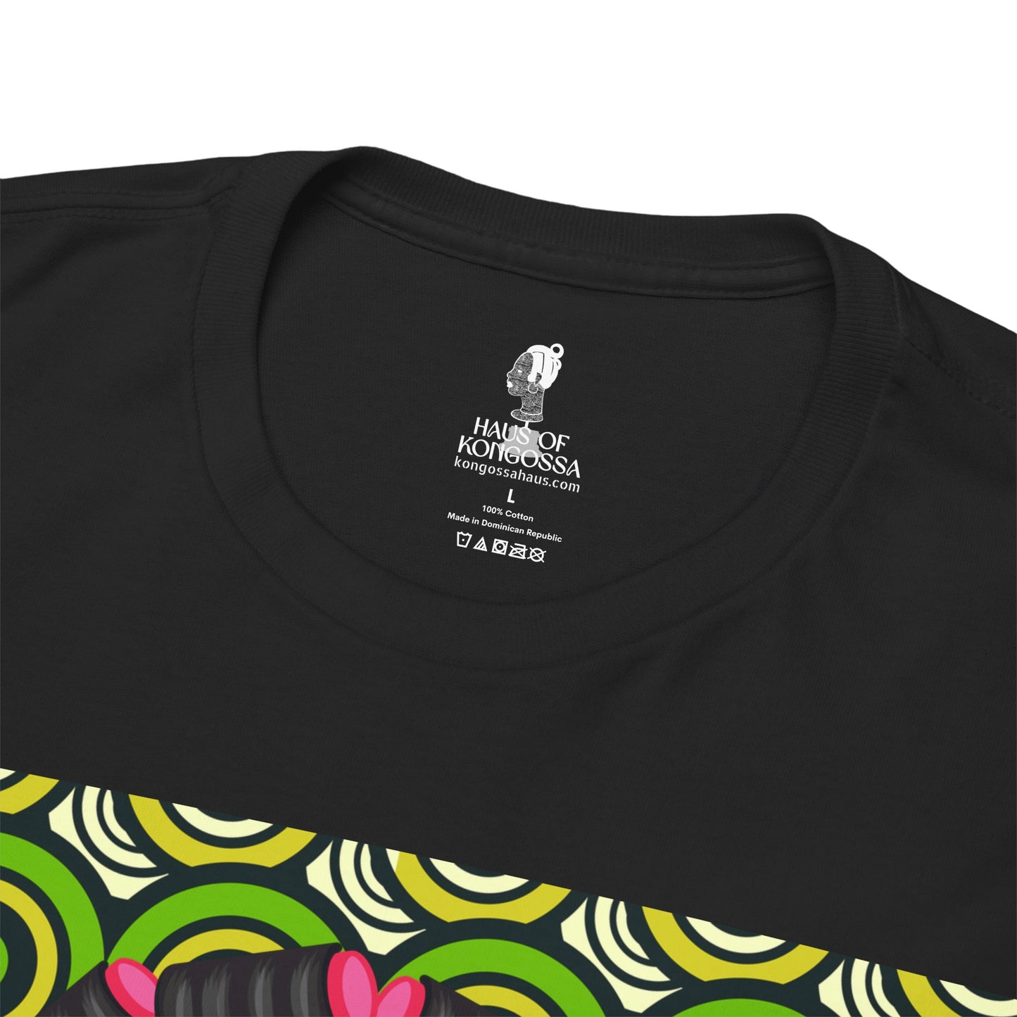 Chantal Circles Unisex T-Shirt for African Art Lovers, Afrocentric Clothing, African Heritage Top, Tee for Men and Women