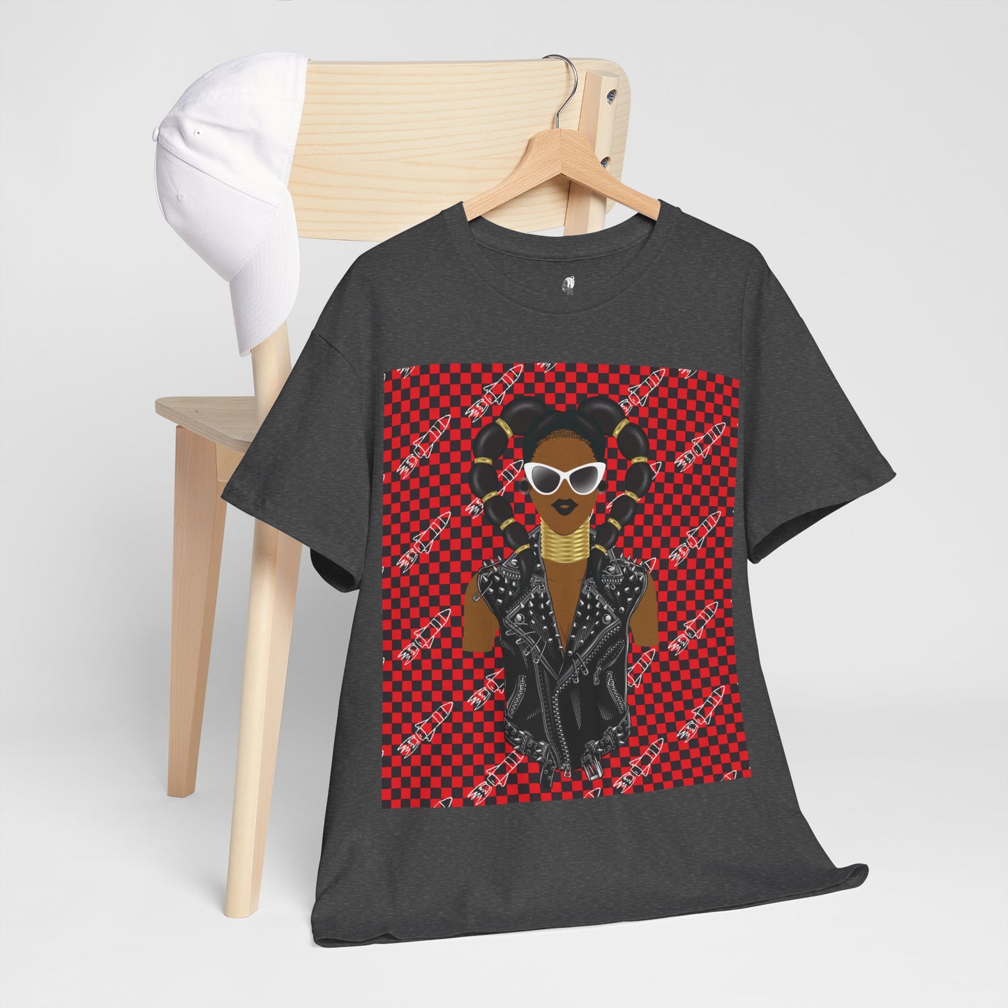 Horn Lady Rockette Unisex Heavy Cotton Tee