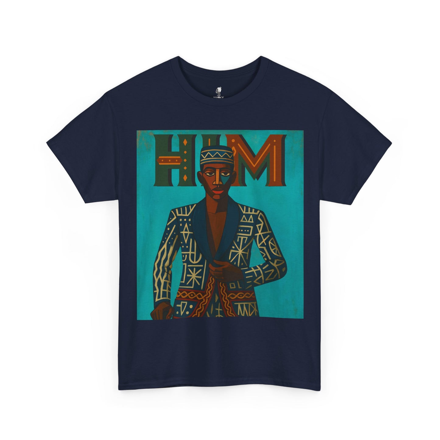 I am HIM Father's Day T-Shirt for African Art Lovers, Afrocentric Clothing, African Heritage Top