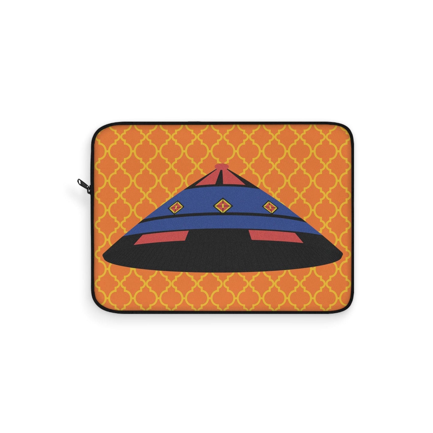 Fulani Hat Laptop Sleeve: African Argyle Print