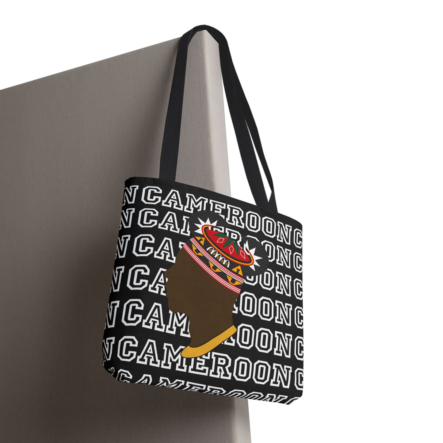 Cameroon Man in Toghu Hat Canvas Tote Bag
