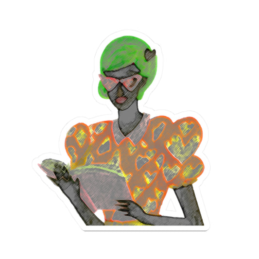 Lochwak Reads Kiss-Cut Stickers