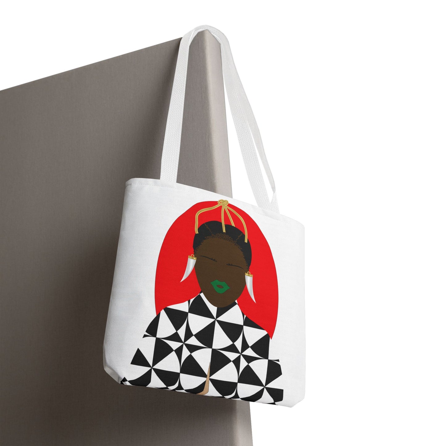 Sunny Babe Canvas Tote bag with Cotton Handles