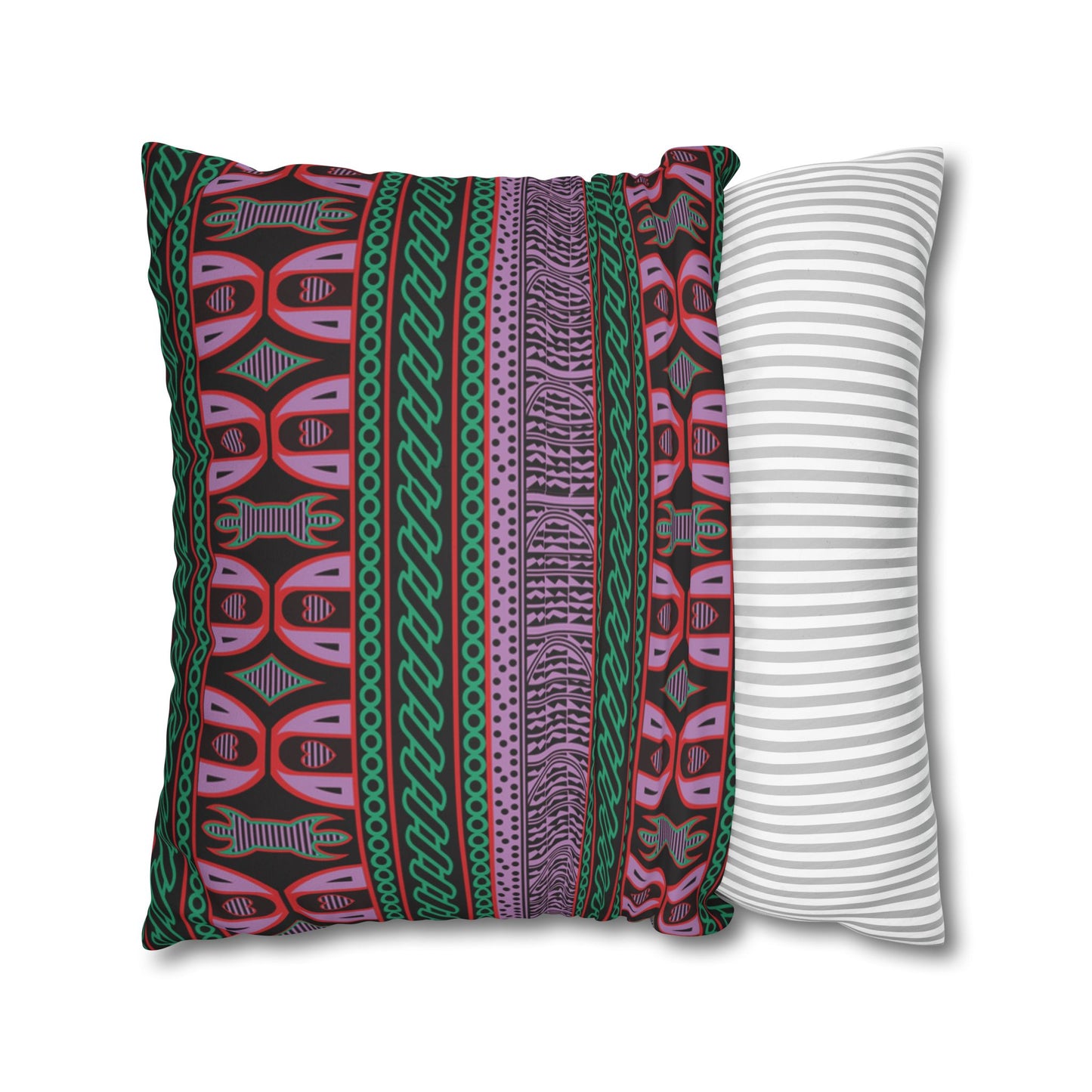 Jihi Faux Suede Square Pillow Case