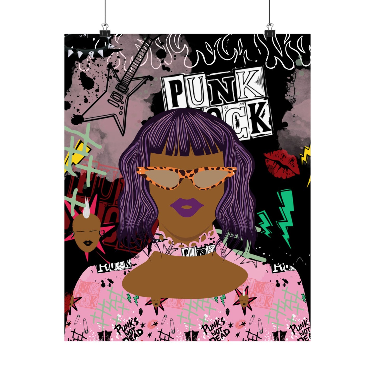 Anum in Punk Premium Matte Vertical Posters