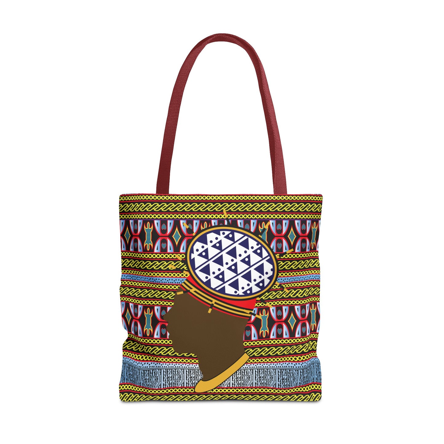 Cameroon Ndop Man Canvas Tote Bag
